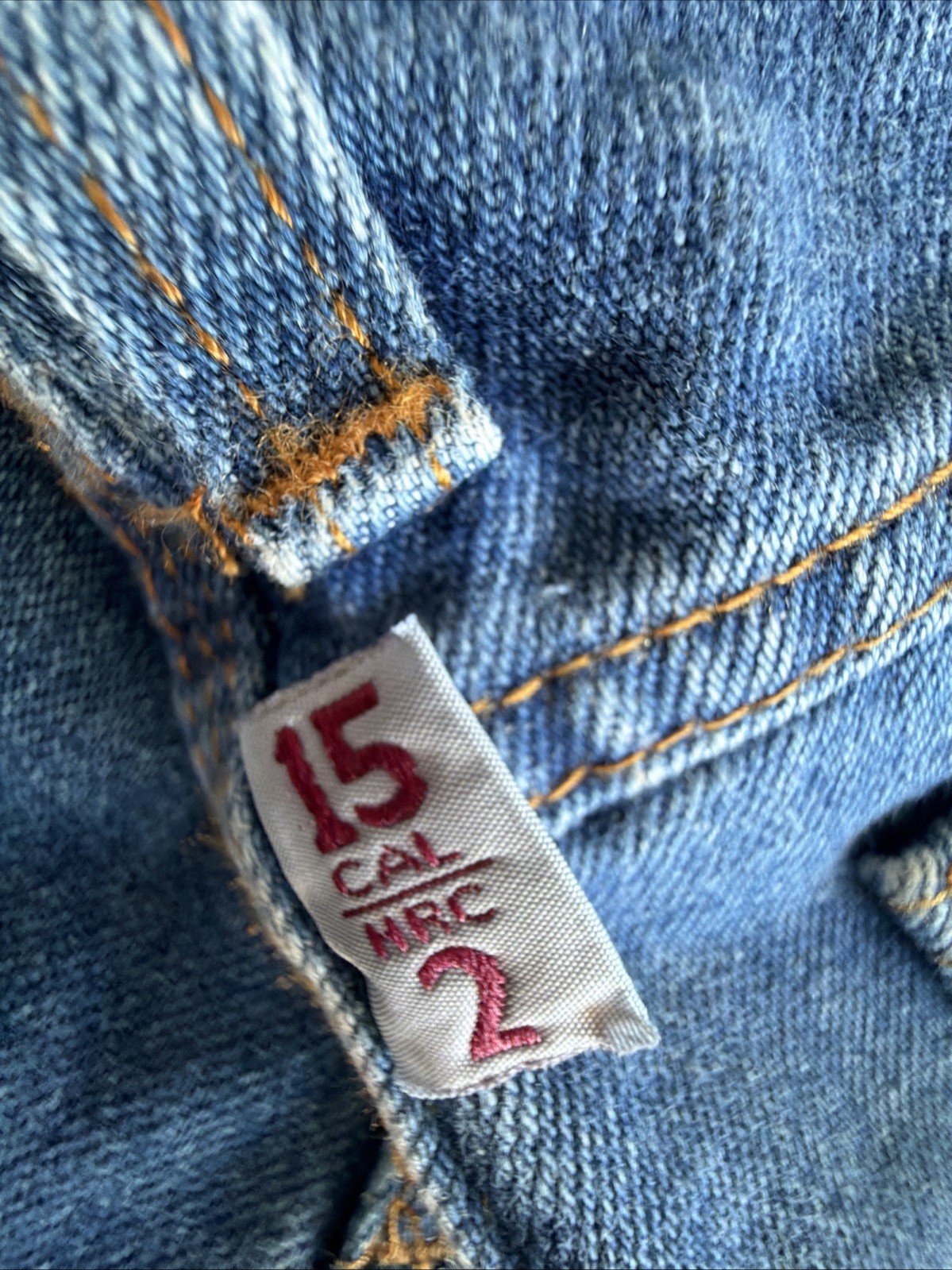 Tyndale FR Jeans Mens 34 X 29 Blue FRMC Flame Resistant Cat 2 F290T Made In USA