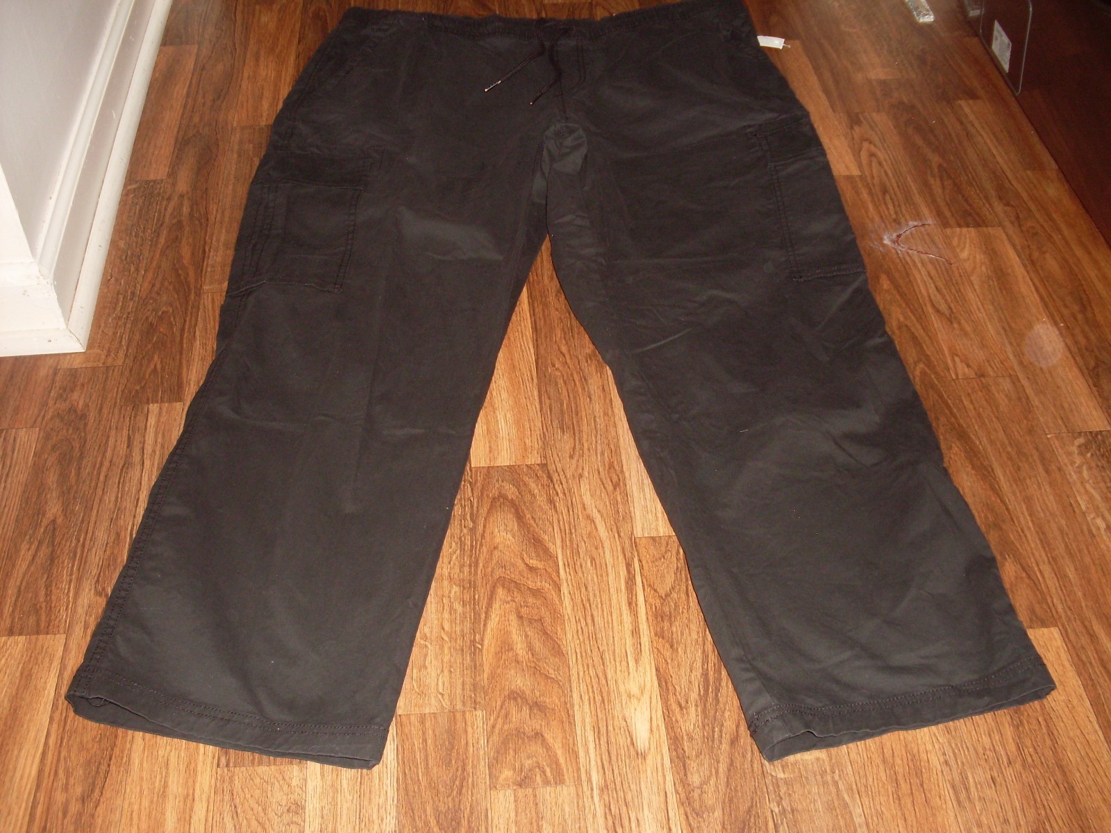 MENS NO BOUNDARIES NOBO STRAIGHT FIT STRETCH CARGO PULL ON PANTS SIZE 2XL NWT