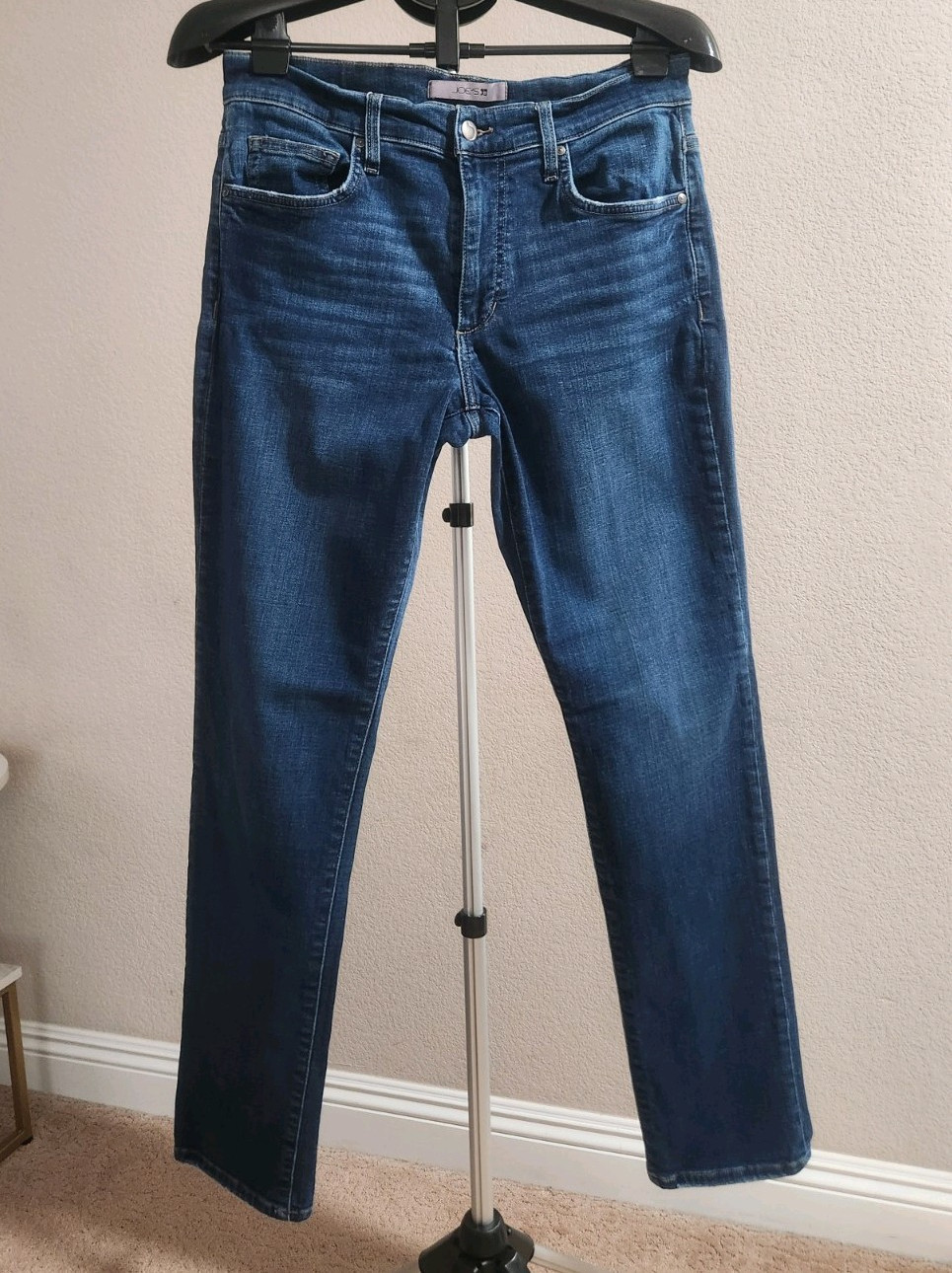 Joe’s Jeans Men’s Straight Slim Medium Wash Blue Denim Stretch 31×32
