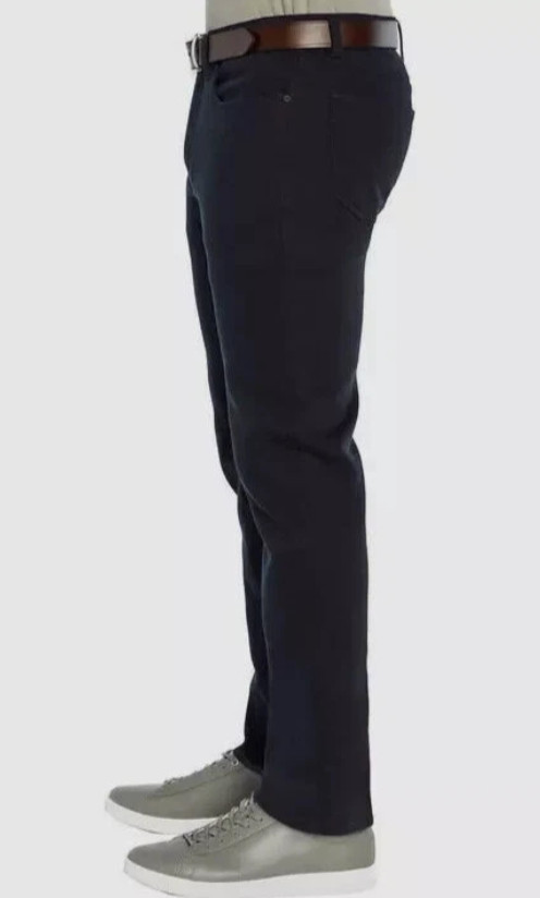 Banana Republic Men’s 5 Pocket Pant Slim Fit Stretch Fabric Comfort, Black,30X30