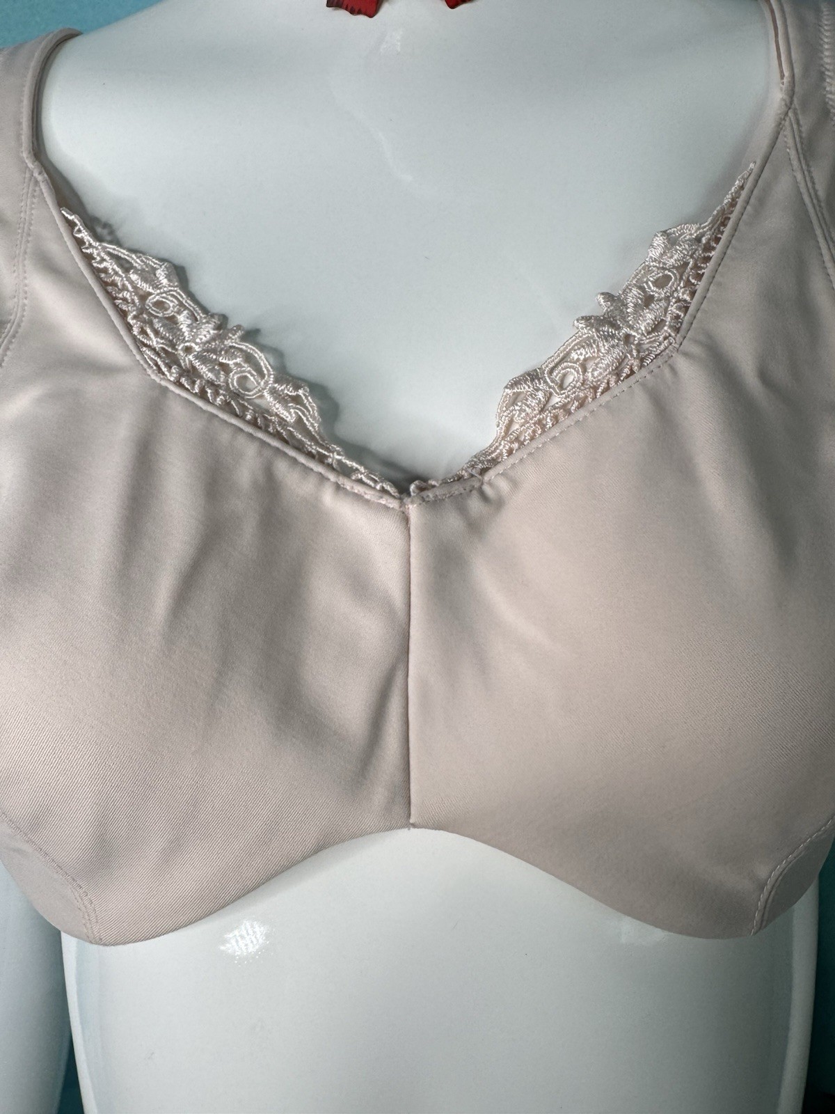 VANITY FAIR UNLINED UNDERWIRE TSHIRT BRA SZ 38C #75-118 BEIGE EUC