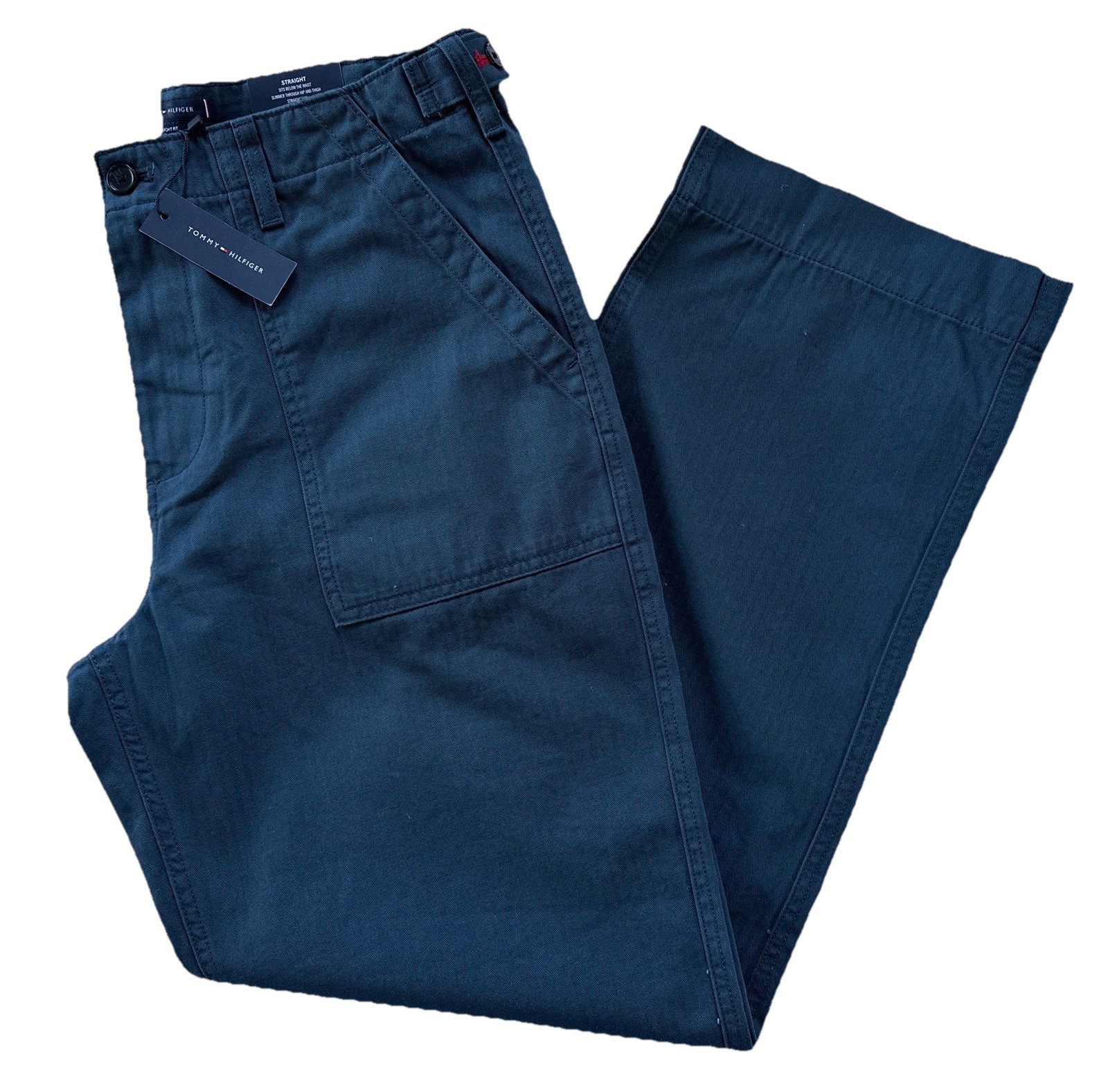 Tommy Hilfiger Men’s THFlex Straight Pants – Blue