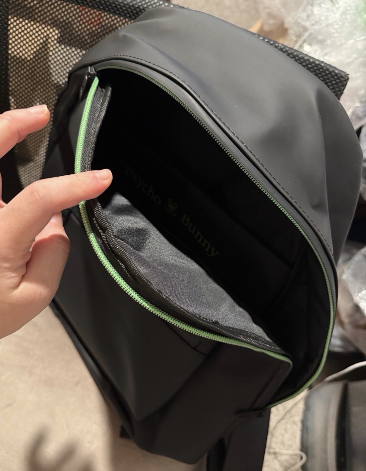 Psycho bunny rubberized Backpack