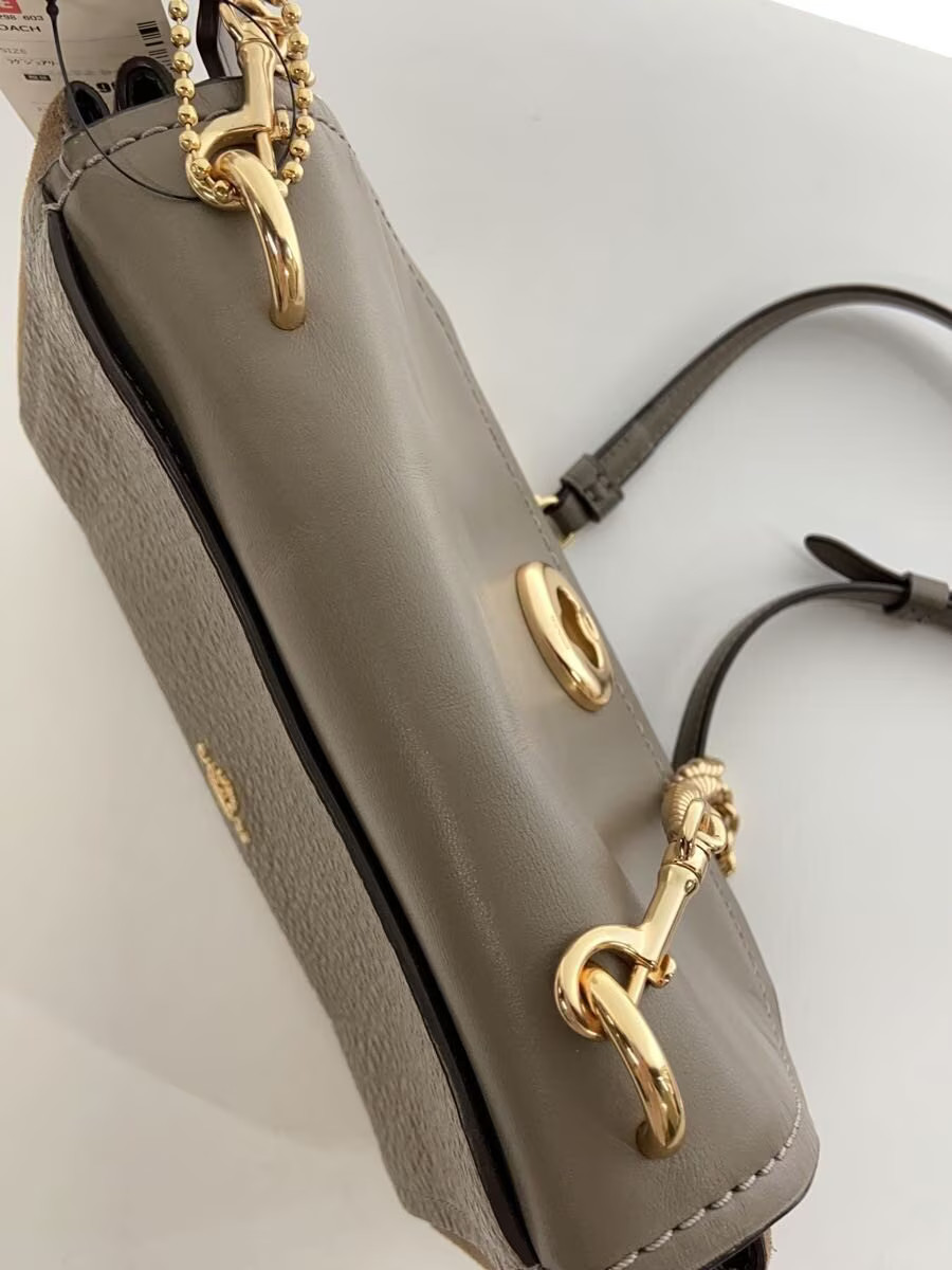 COACH Shoulder Bag Leather CML F22349