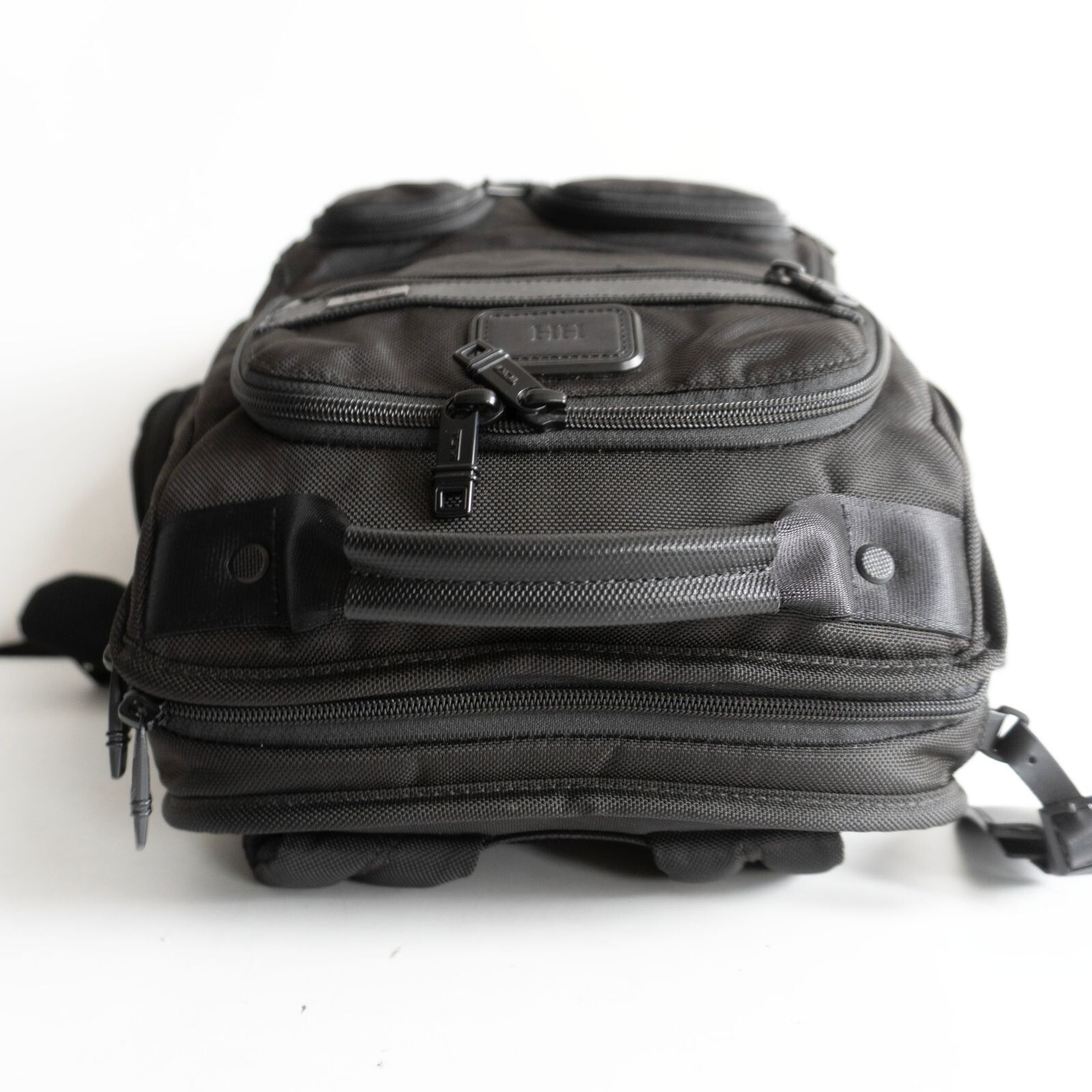 TUMI Alpha 2 Compact Laptop Backpack Black Business Bag 26173D2 Authentic