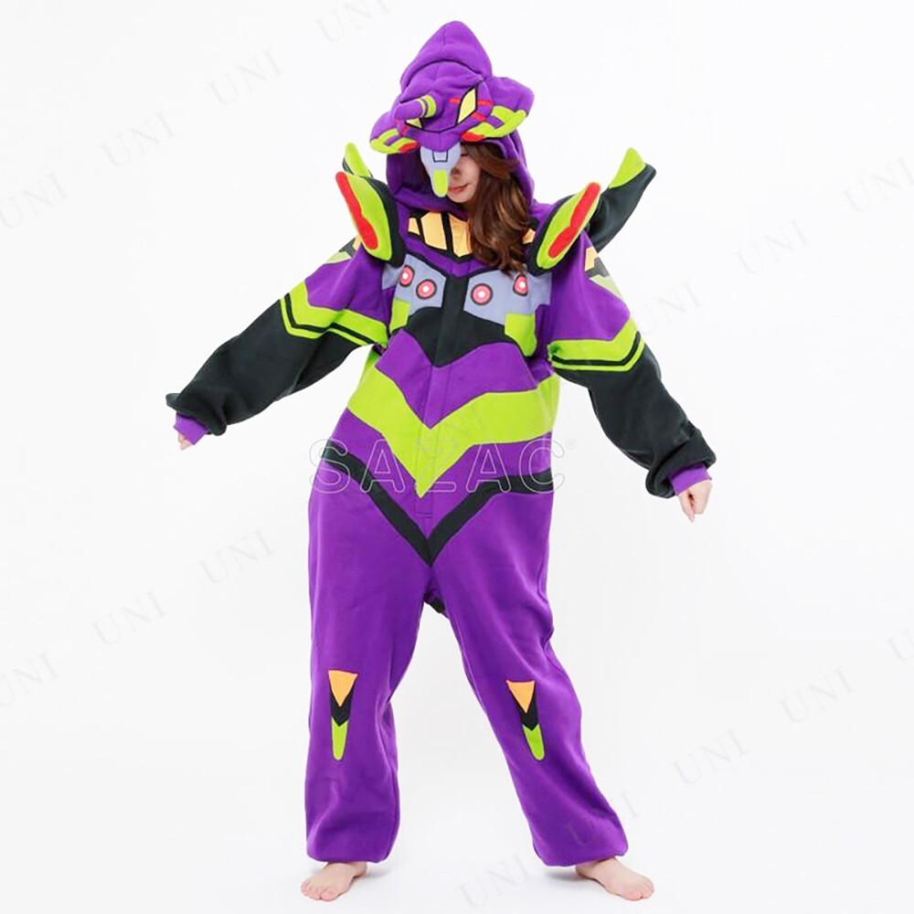Authentic SAZAC Neon Genesis Eva Unit-01 Kigurumi – Embrace Your Inner Pilot Jp
