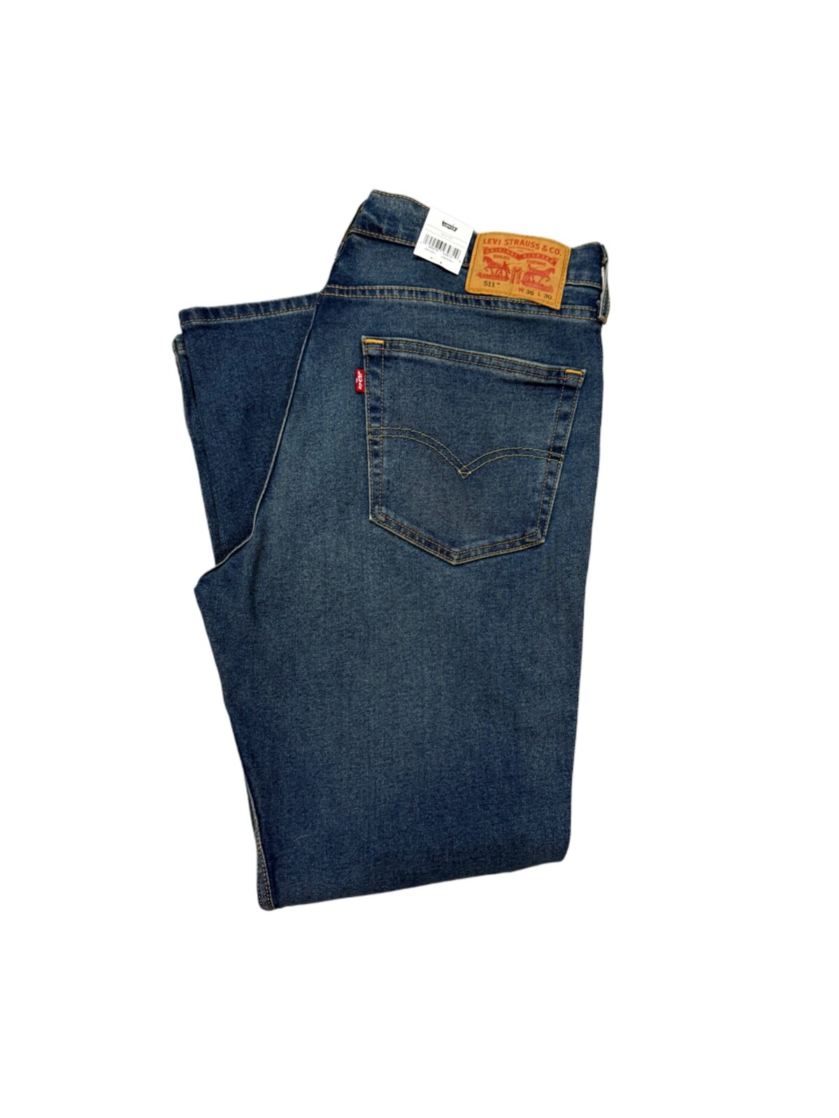 Levi’s Men’s 511 Slim Jeans Medium Wash Blue 045114867