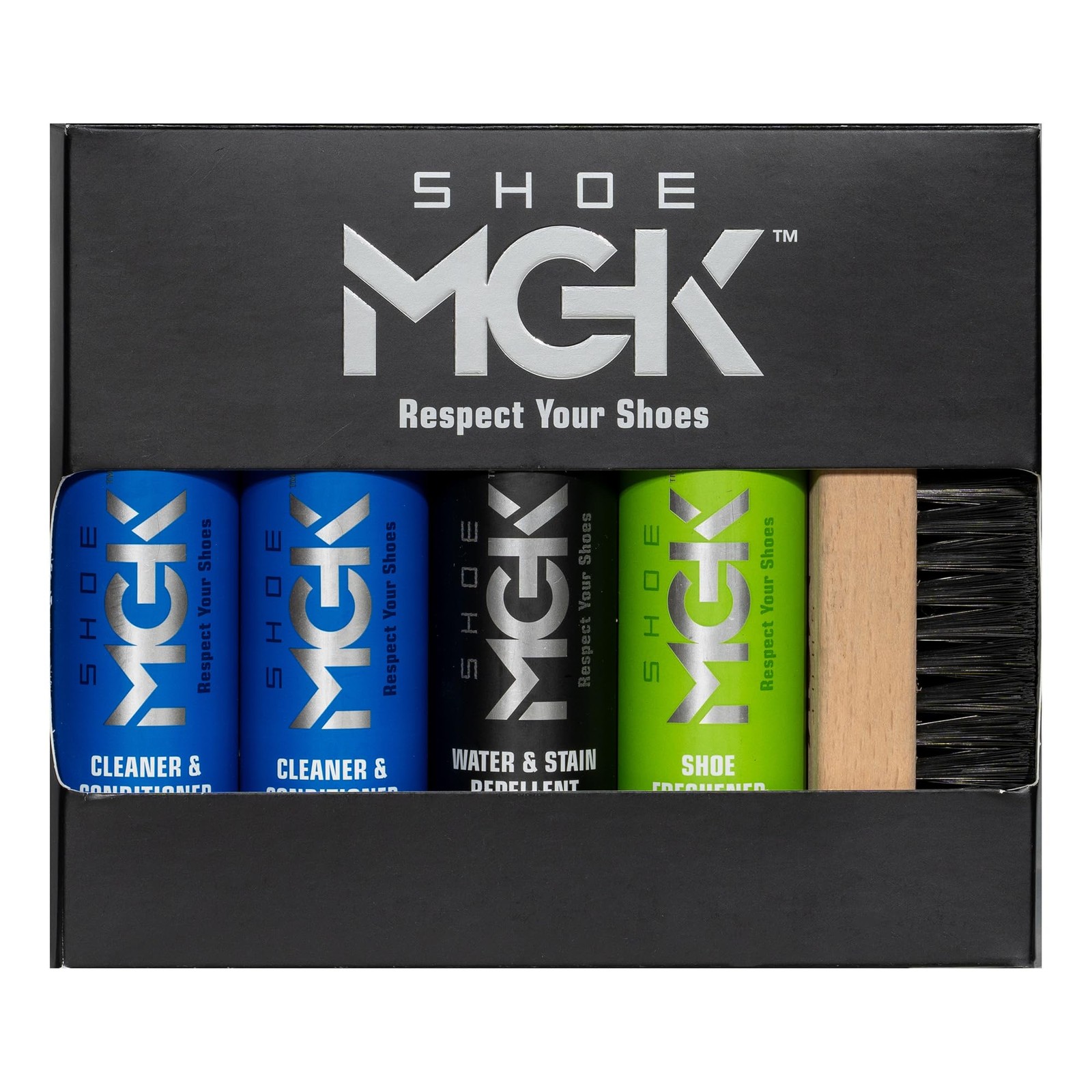 Shoe Cleaner Water Stain Protect Kit Leather Dress Sneakers Revitalize Shield Fr
