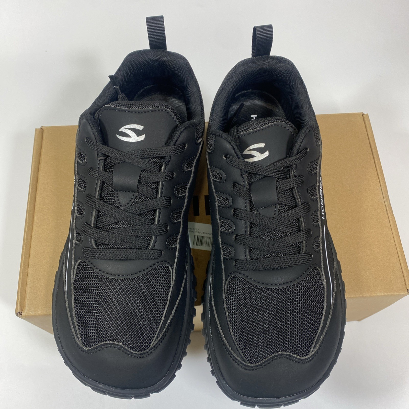 Hobibear Dt480 Men Size Eu 43 – Us 10 Black Walking Active Athletic Shoes