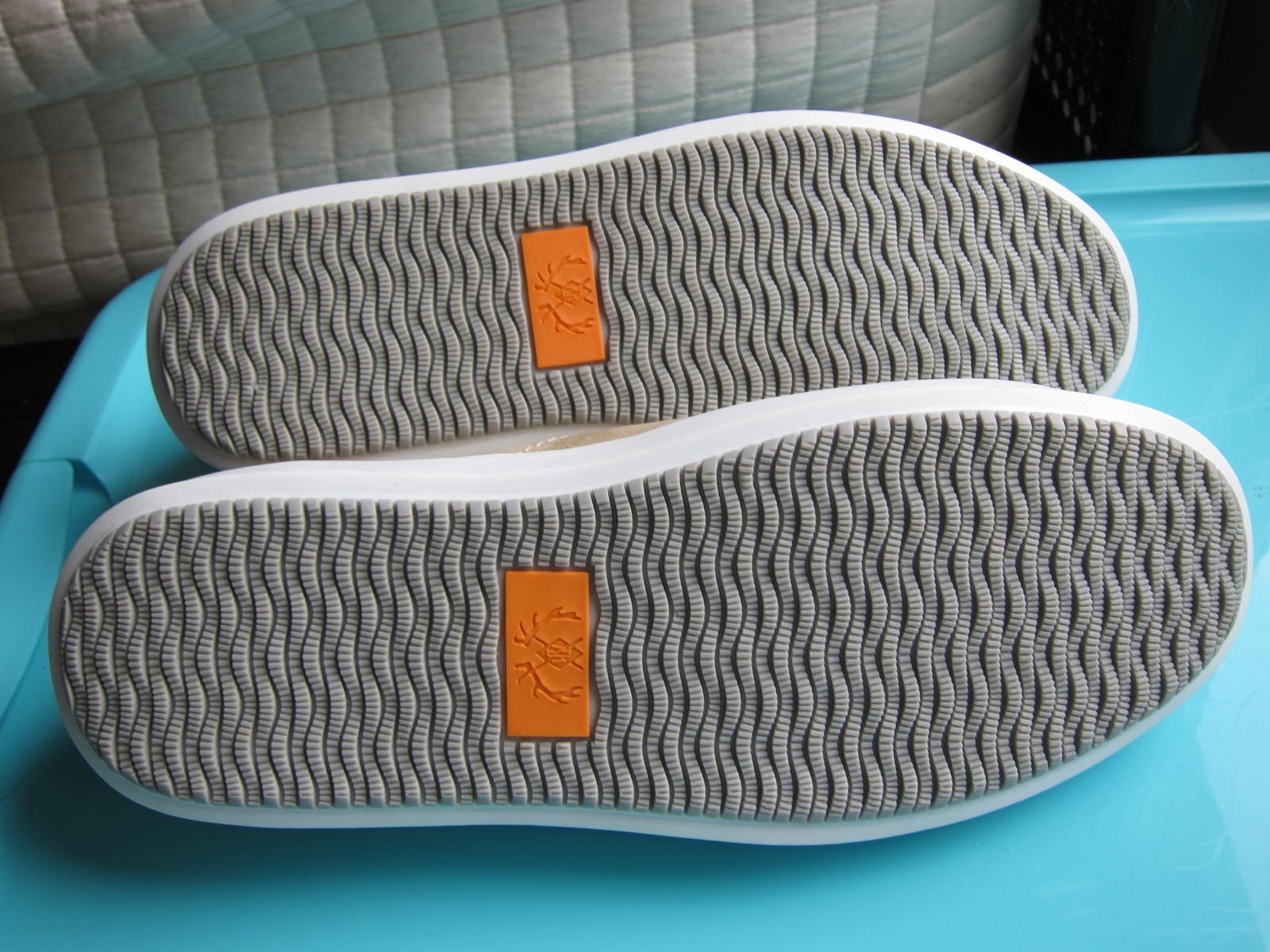 NEW without box Martin Dingman CAMERON NUBUCK Putty sneakers Mens 9; retail $275
