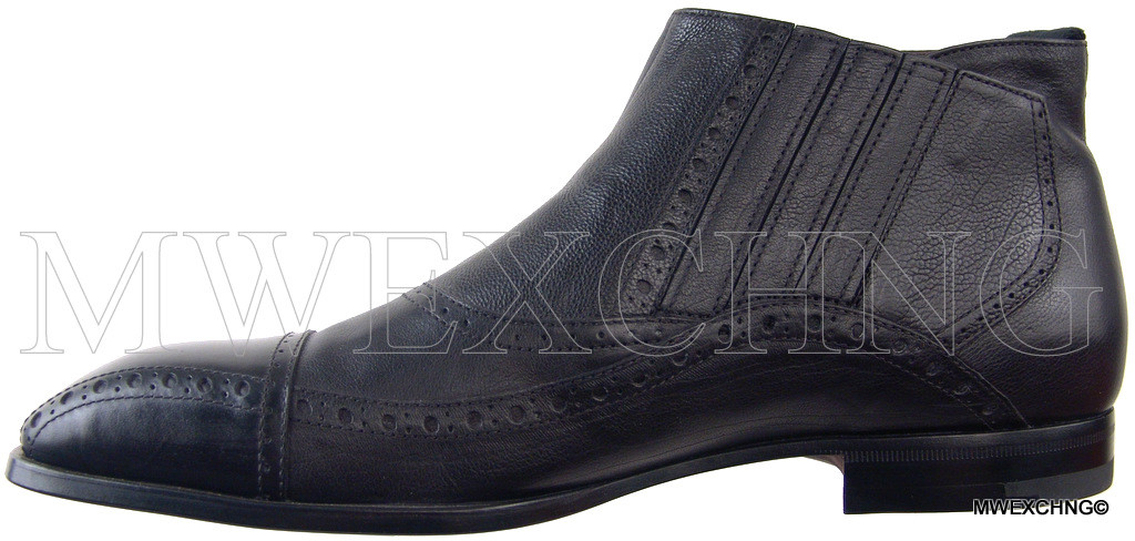 New Authentic $870 Cesare Paciotti US 7 Ankle Boots Italian Shoes