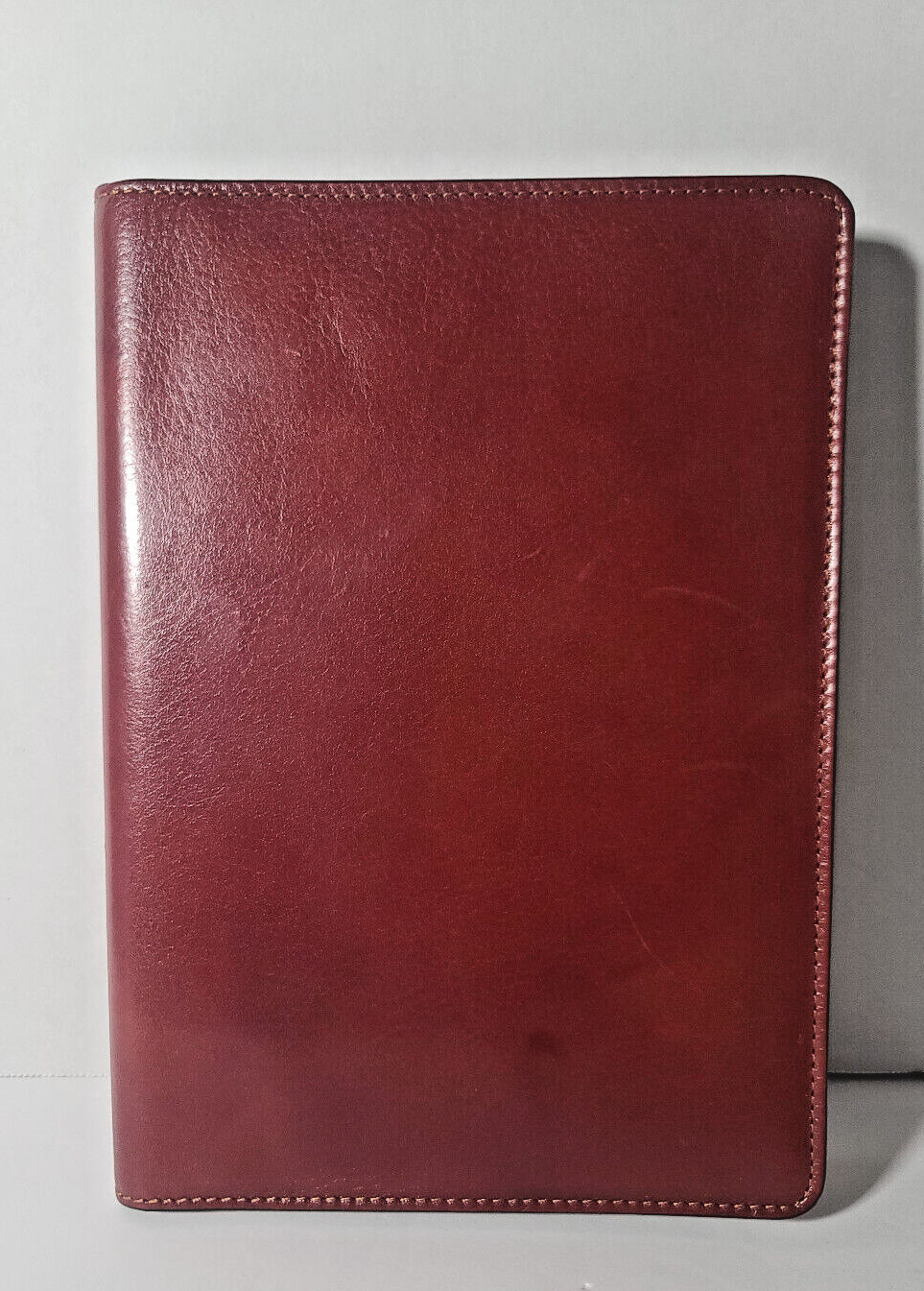 Scully Western Address Book Leather Personal 8 x 6 inches Maroon Red