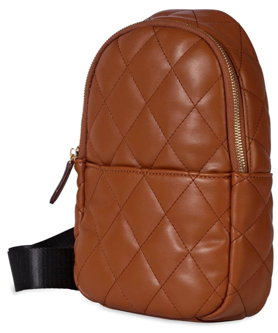 Forever 21 Women’s Quilted Sling with adjustable crossbody strap