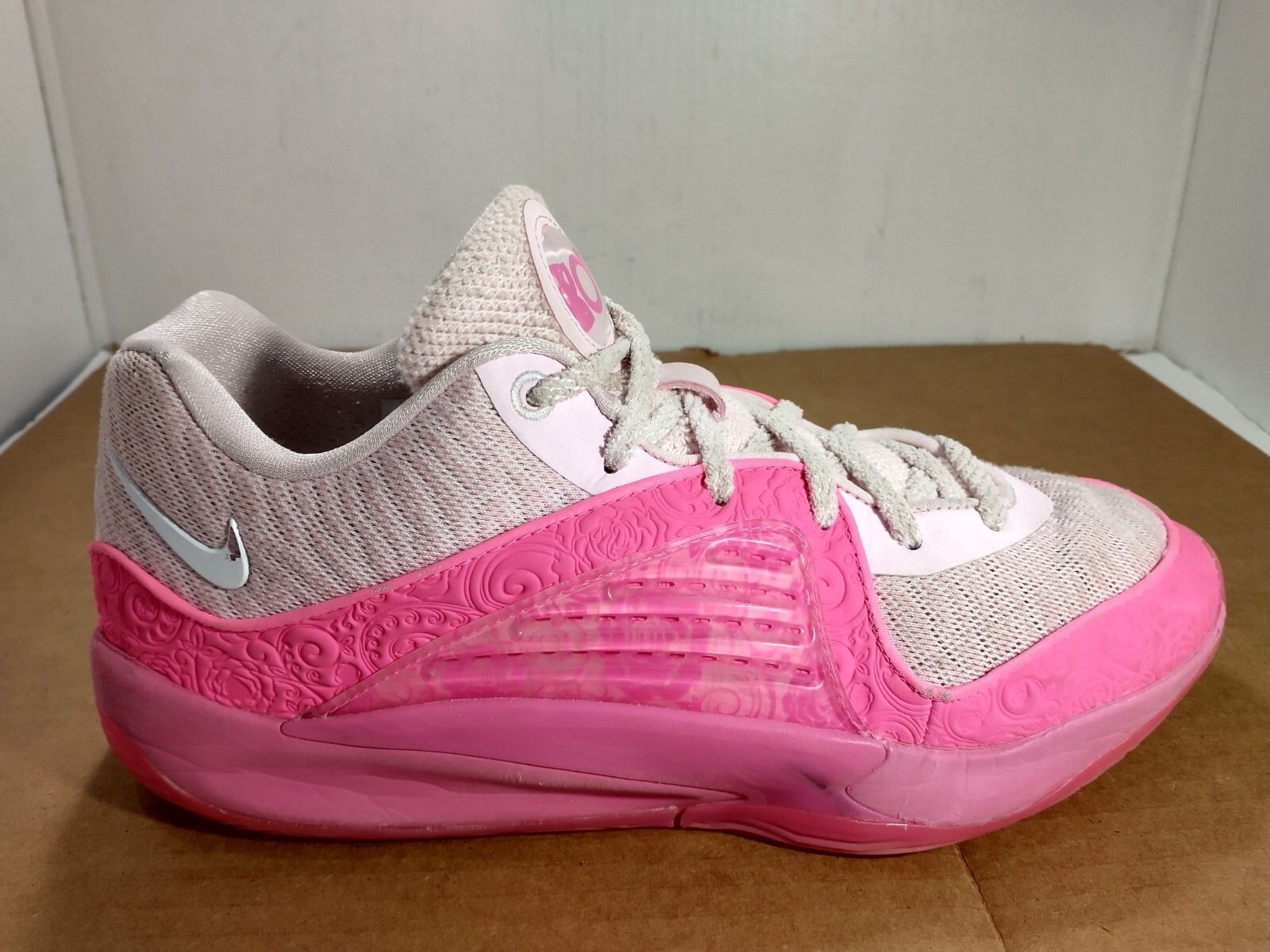 NIKE KD 16 ‘Aunt Pearl’ Pink Sneakers Men’s Size 9 FN4929-600