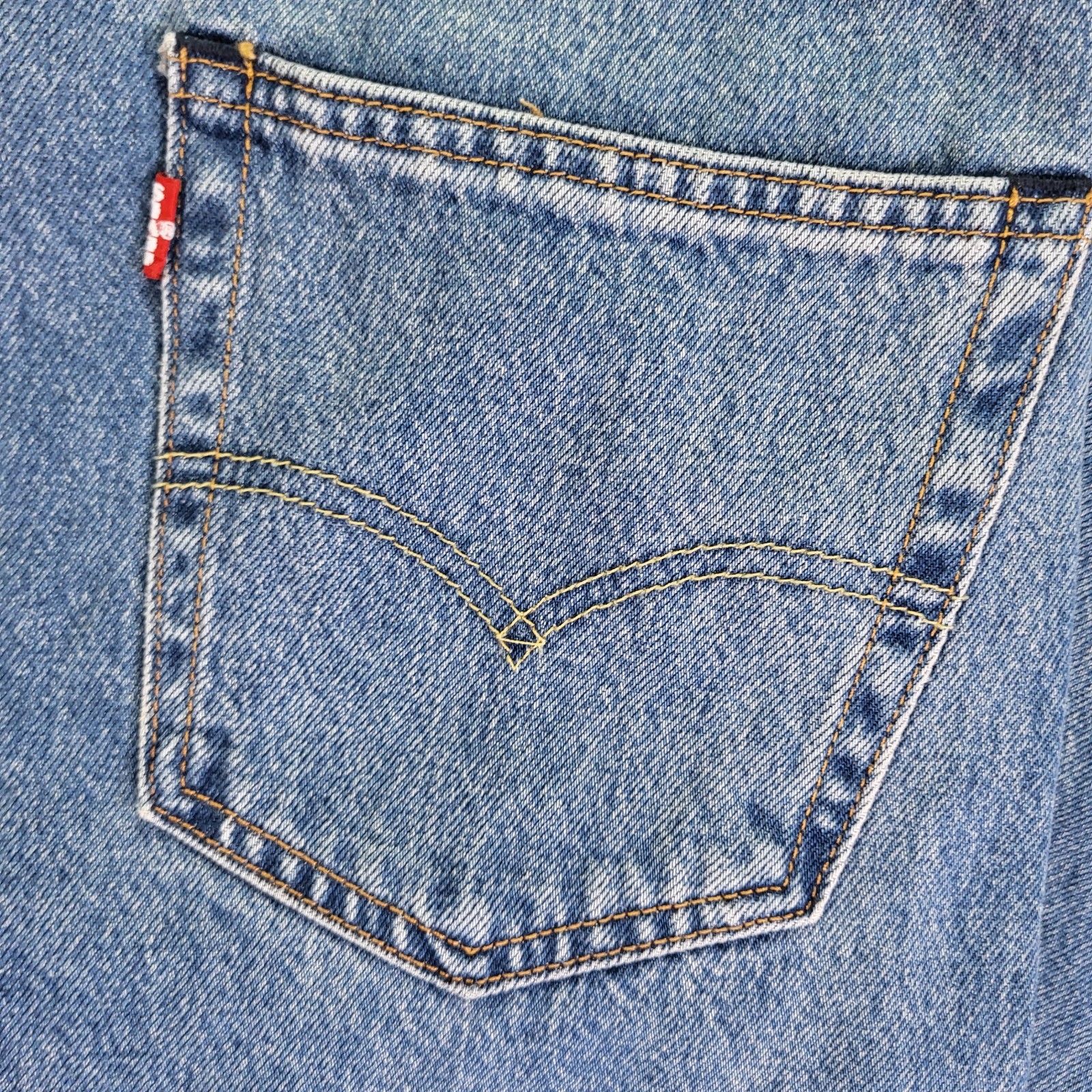 Levis Premium 568 Loose Straight Jeans 30×32 New Mens Blue 0 Cotton With Tags