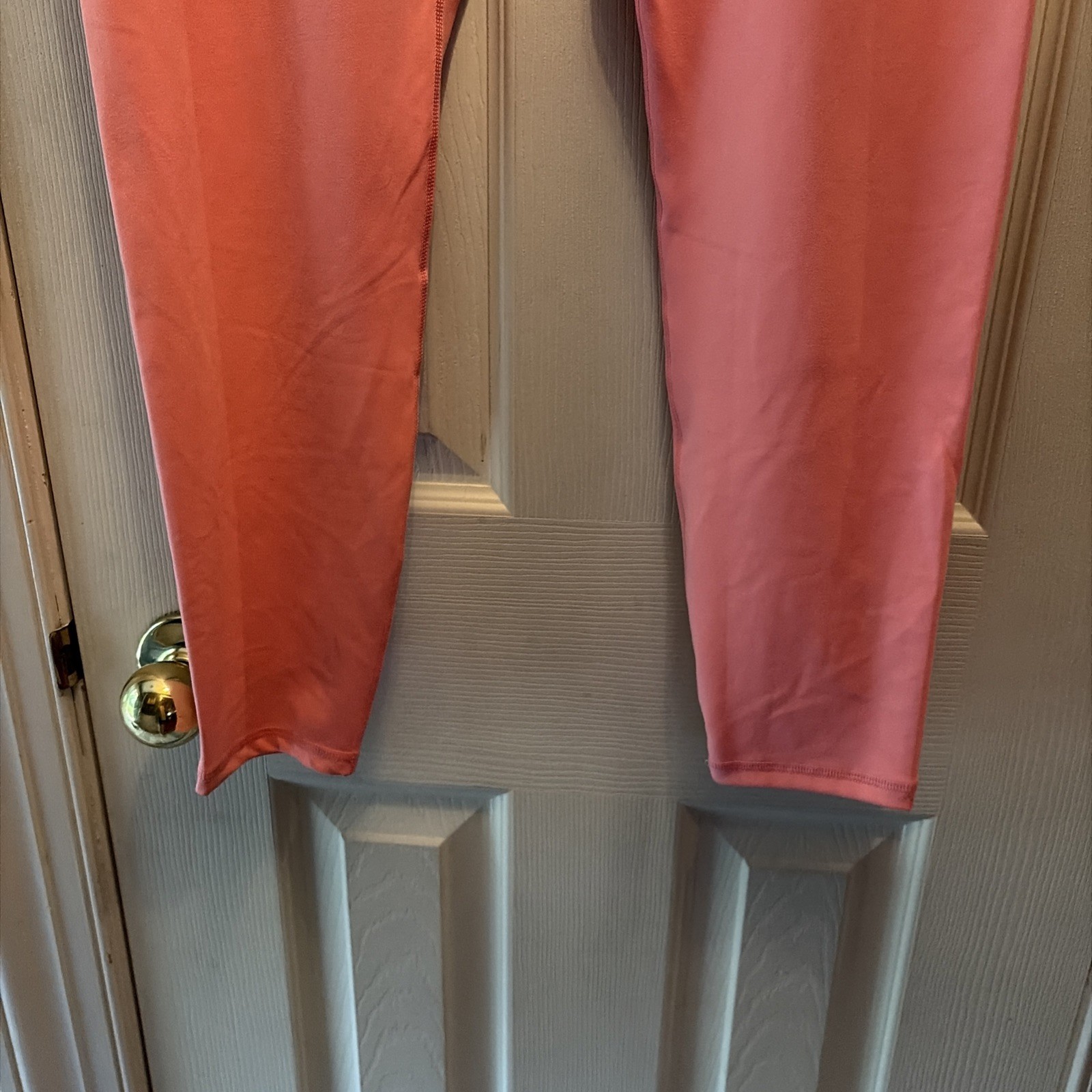 Gap GapFit Studio Sky High Legging, Bright Guava, Size Large NWT