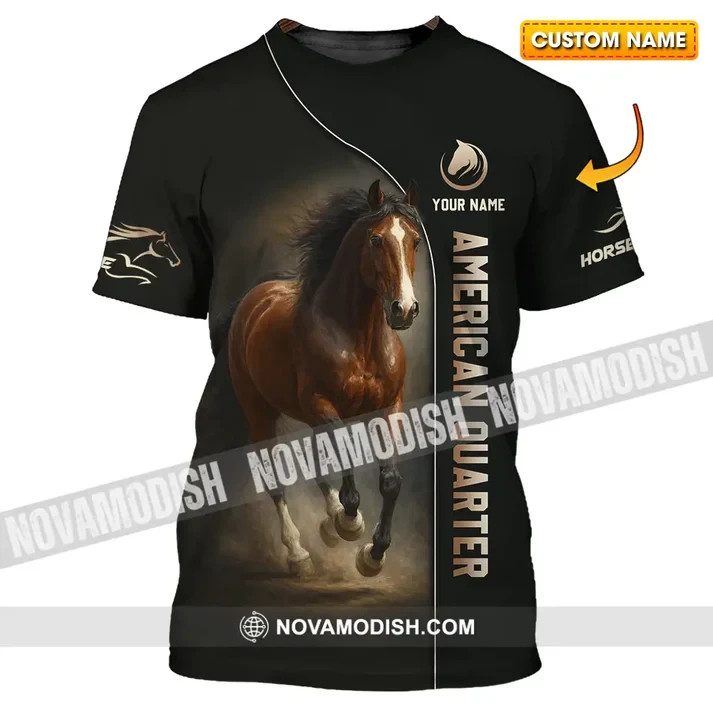 Unisex Shirt – Custom American Quarter Horse Shirt BS1730