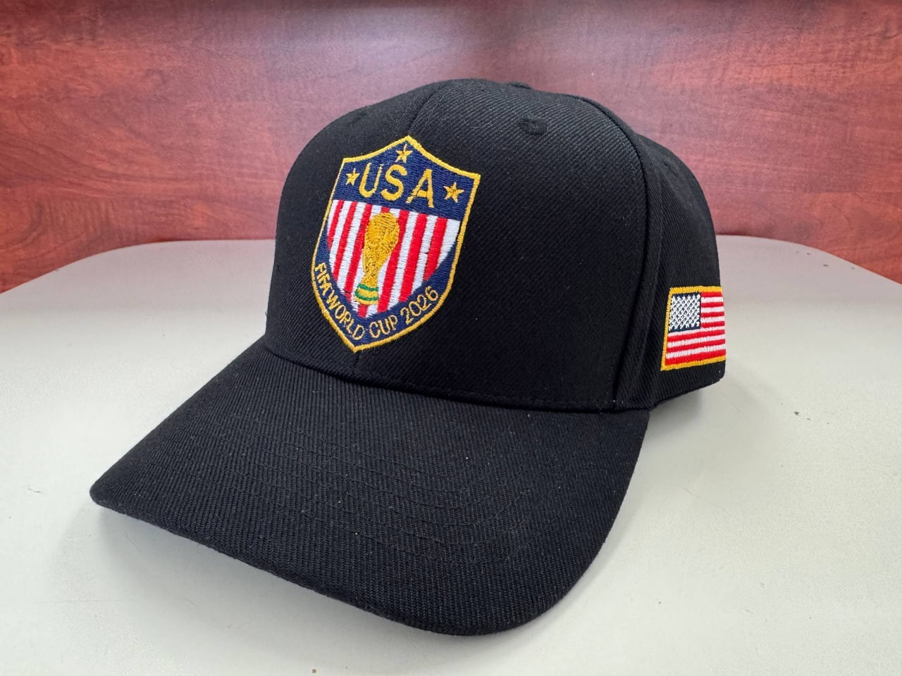 FAST SHIP – FIFA World Cup 2026 MEX USA CAN Cotton Hat, Detailed Embroidery