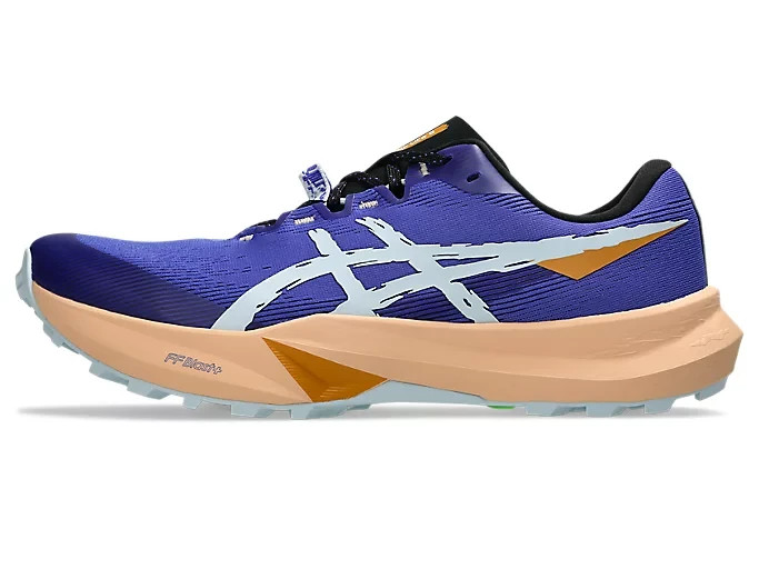 ASICS Fuji Lite 6 1011C086 400 Cobalt Burst Cool Grey Trail Running Shoes