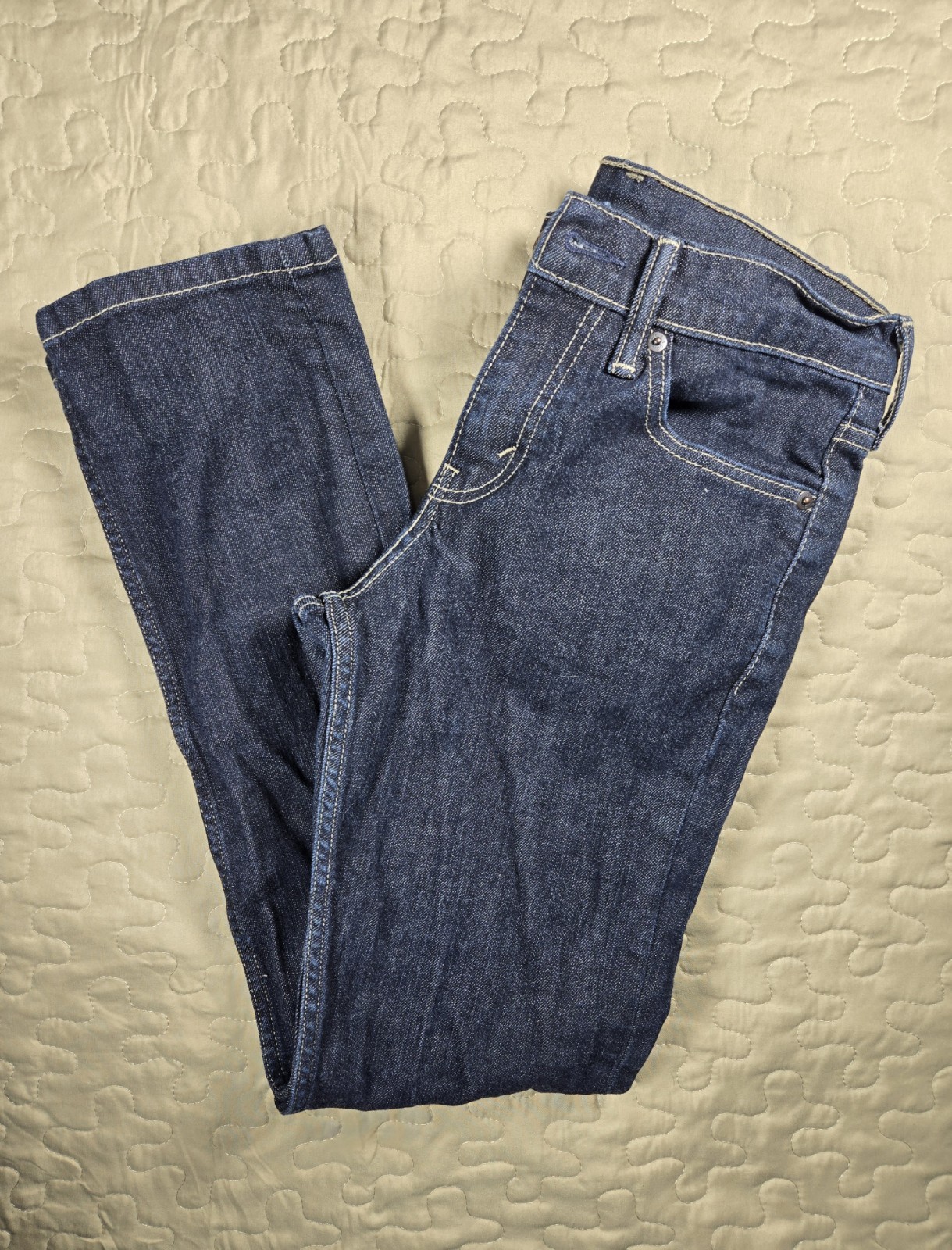 Levi Strauss & Co. 511 Series Men’s Slim Fit Dark Wash Blue Denim Jeans