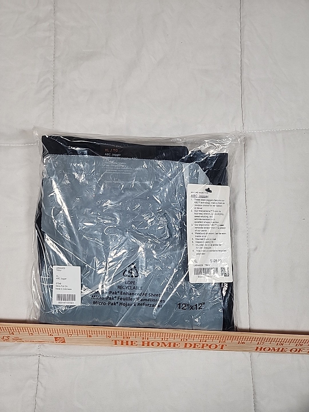 XL Lululemon ABC Men Jogger Pants True Navy New with Tags LM5AMZS Retail $128