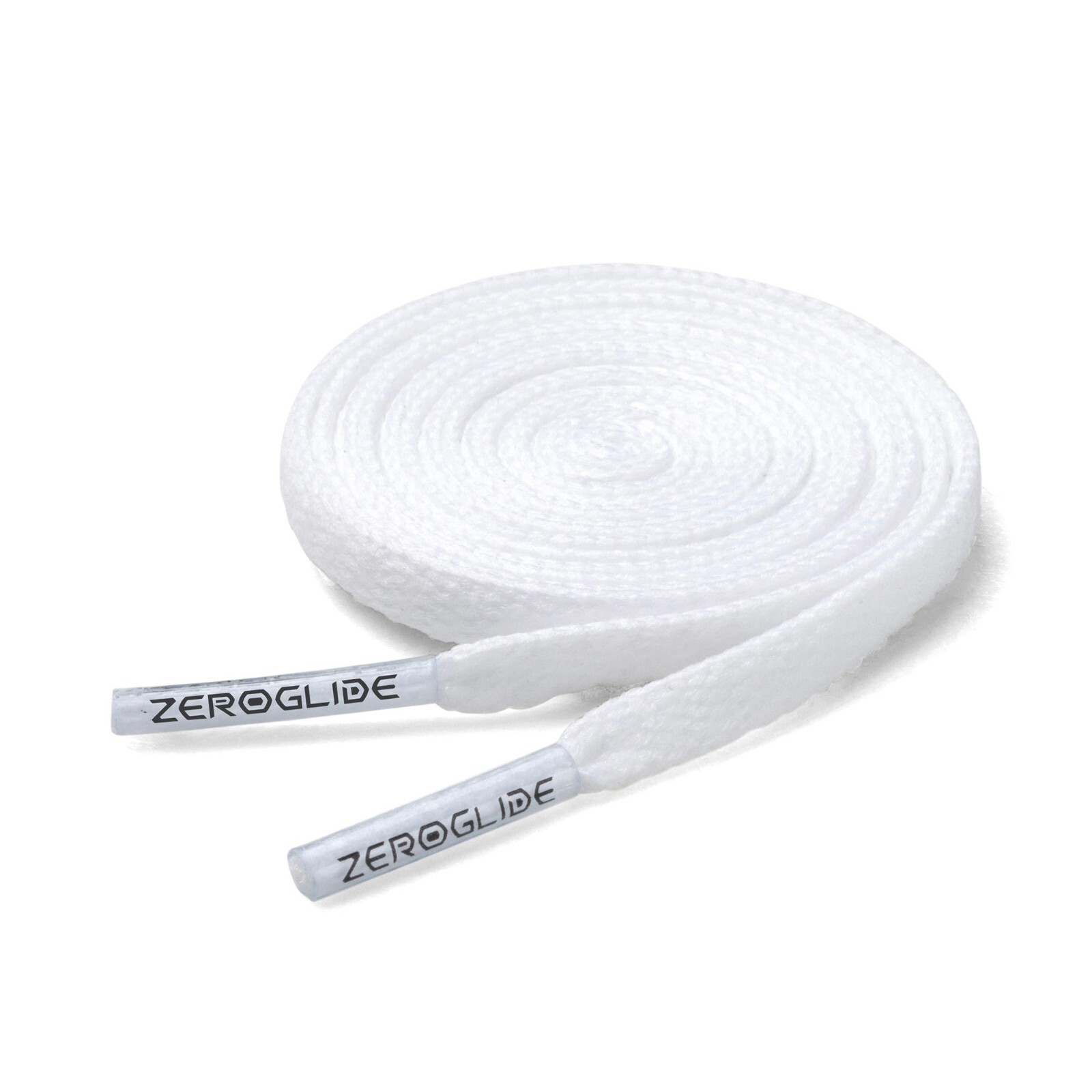Mizuno ZEROGLIDE Shoe laces White 120cm – 140cm Flat type / width: 4mm NEW!!