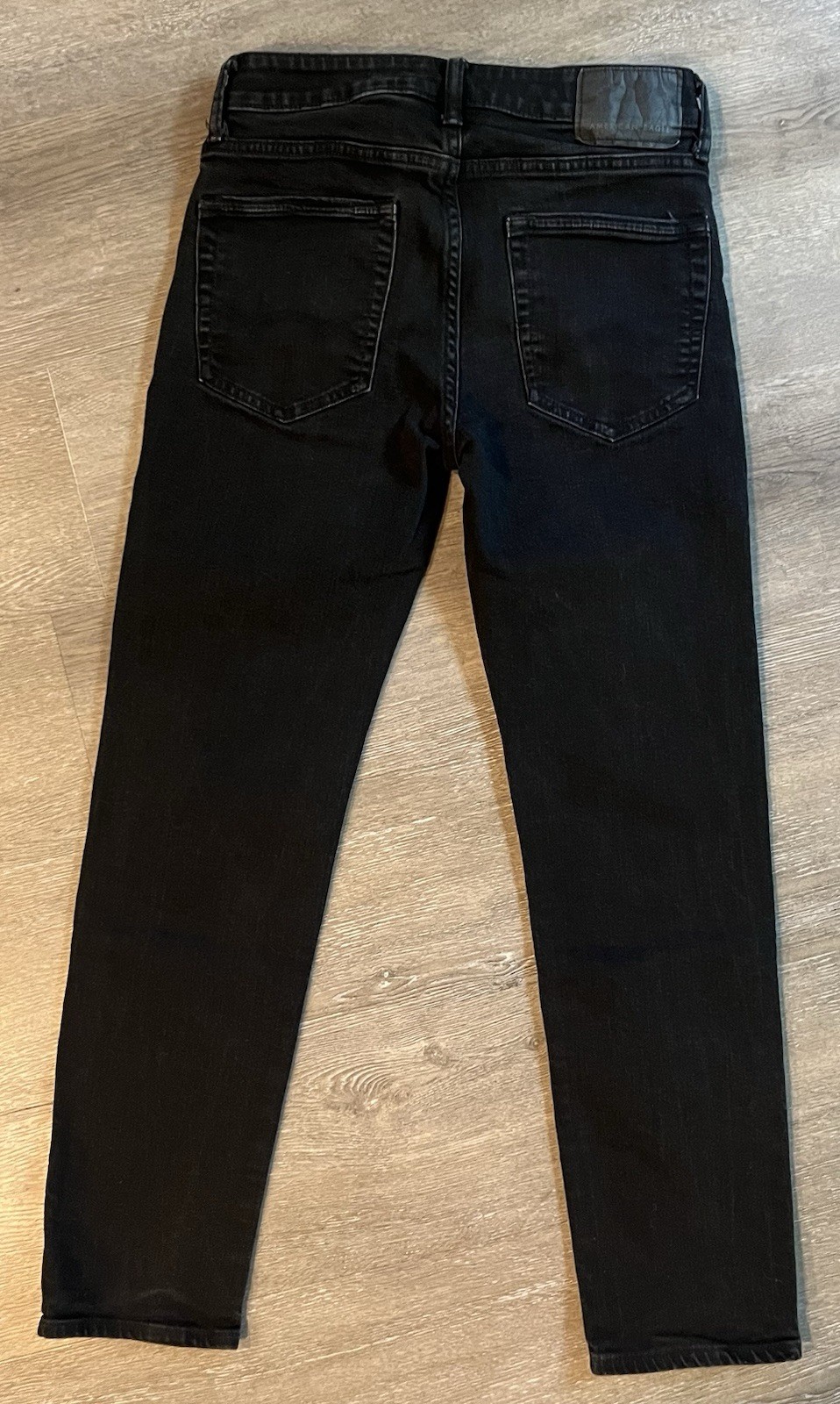 Men’s American Eagle Black Skinny Jeans, Sz 29 x 30, NE(X)T LEVEL AIRFLEX