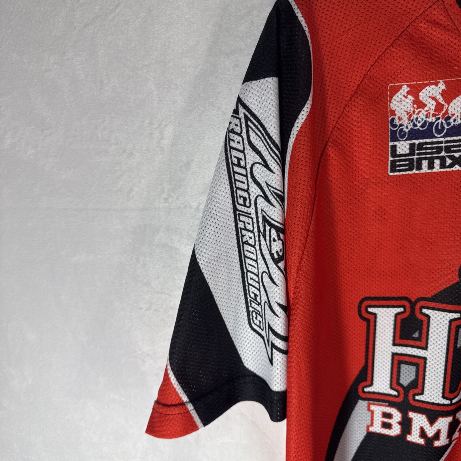 BMX Racing Shirt Sleeve Shirt Hap’s BMX Team Motocross Shirt Medium