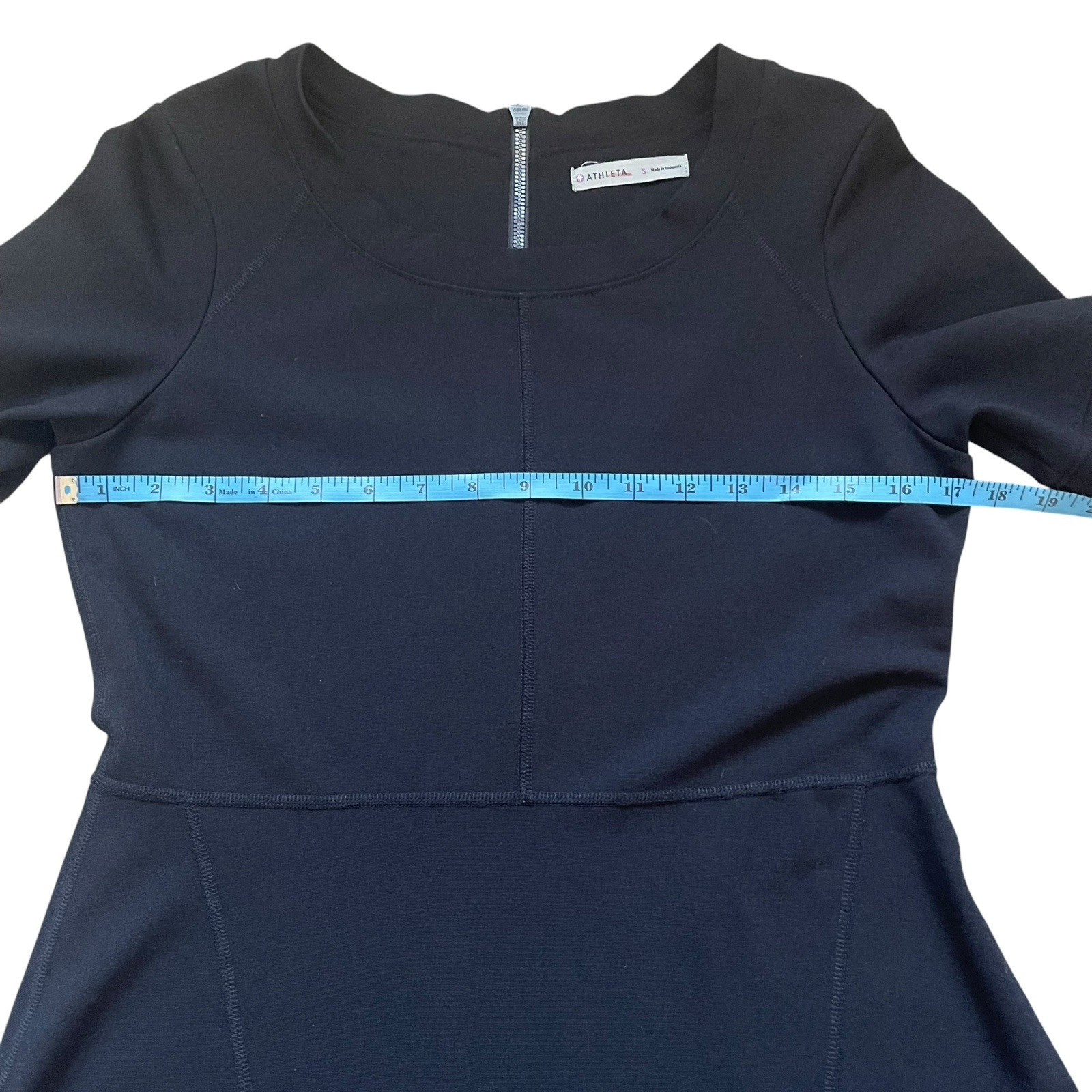 Athleta Womens Dress Size Small Black Capsule Wardrobe Travel Wear to Work