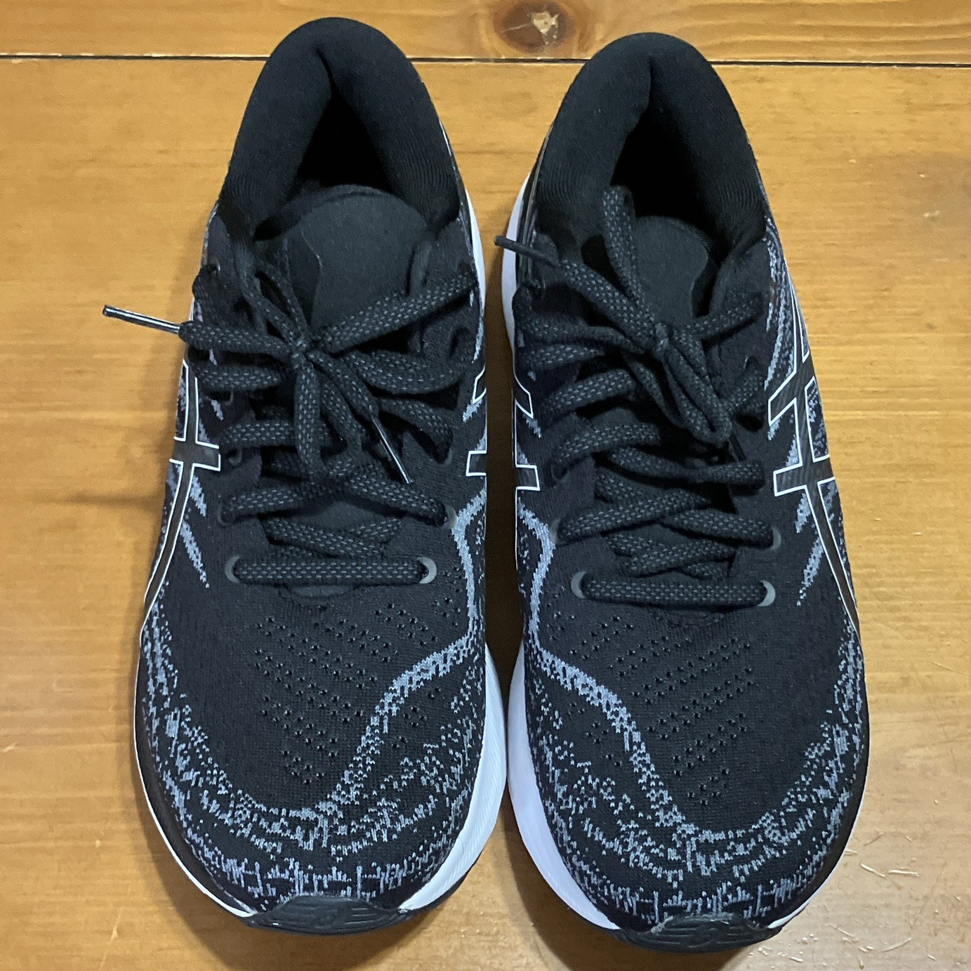 ASICS GEL-Kayano Men’s Running Shoes Wide Black/White/Gray Low Top 1011B470