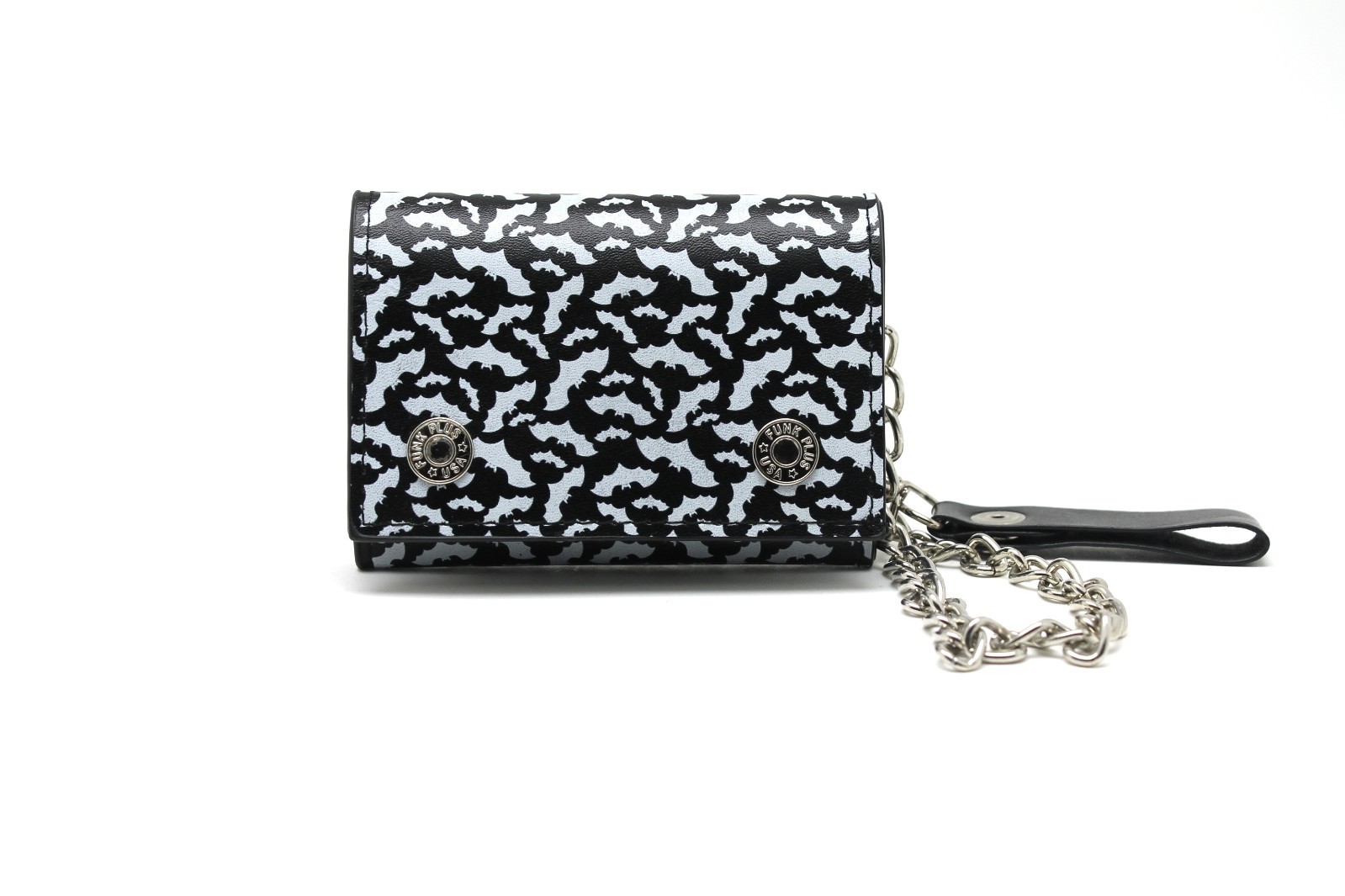 Funk Plus Bat Bikers Chain Wallet RIP Horror Halloween