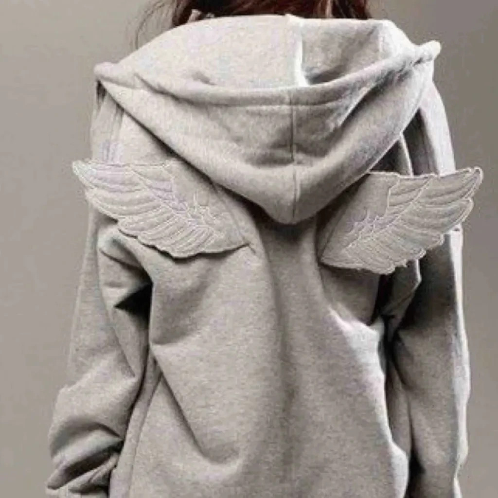 Jeremy Scott pour Adidas OBYO Gray WIngs Hoodie