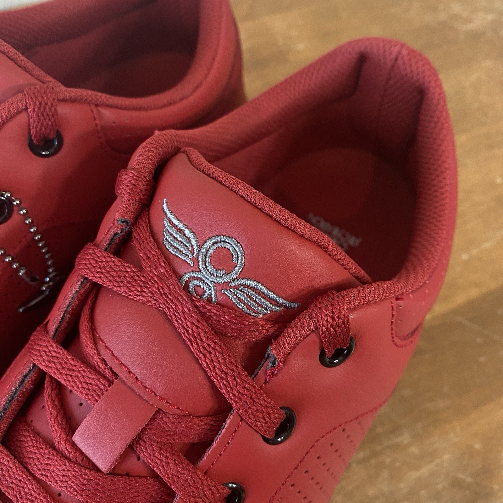 Creative Recreation Cesario Lo Red Leather Low Top Sneaker – Size 13