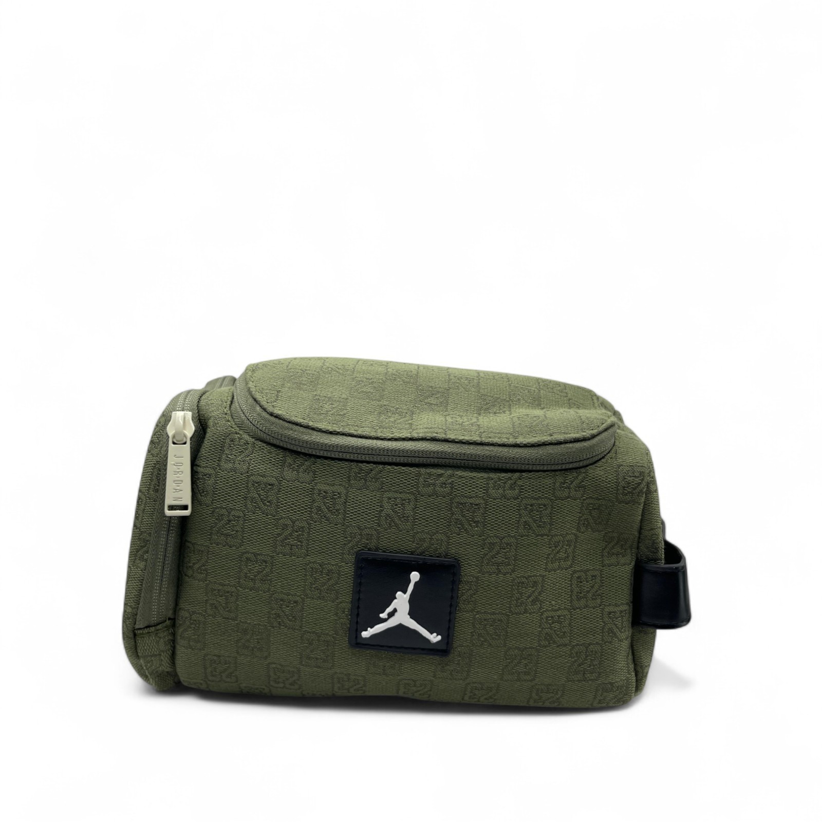 Air Jordan Monogram Logo Jacquard Dopp Kit 5.9L Luxury Travel Bag