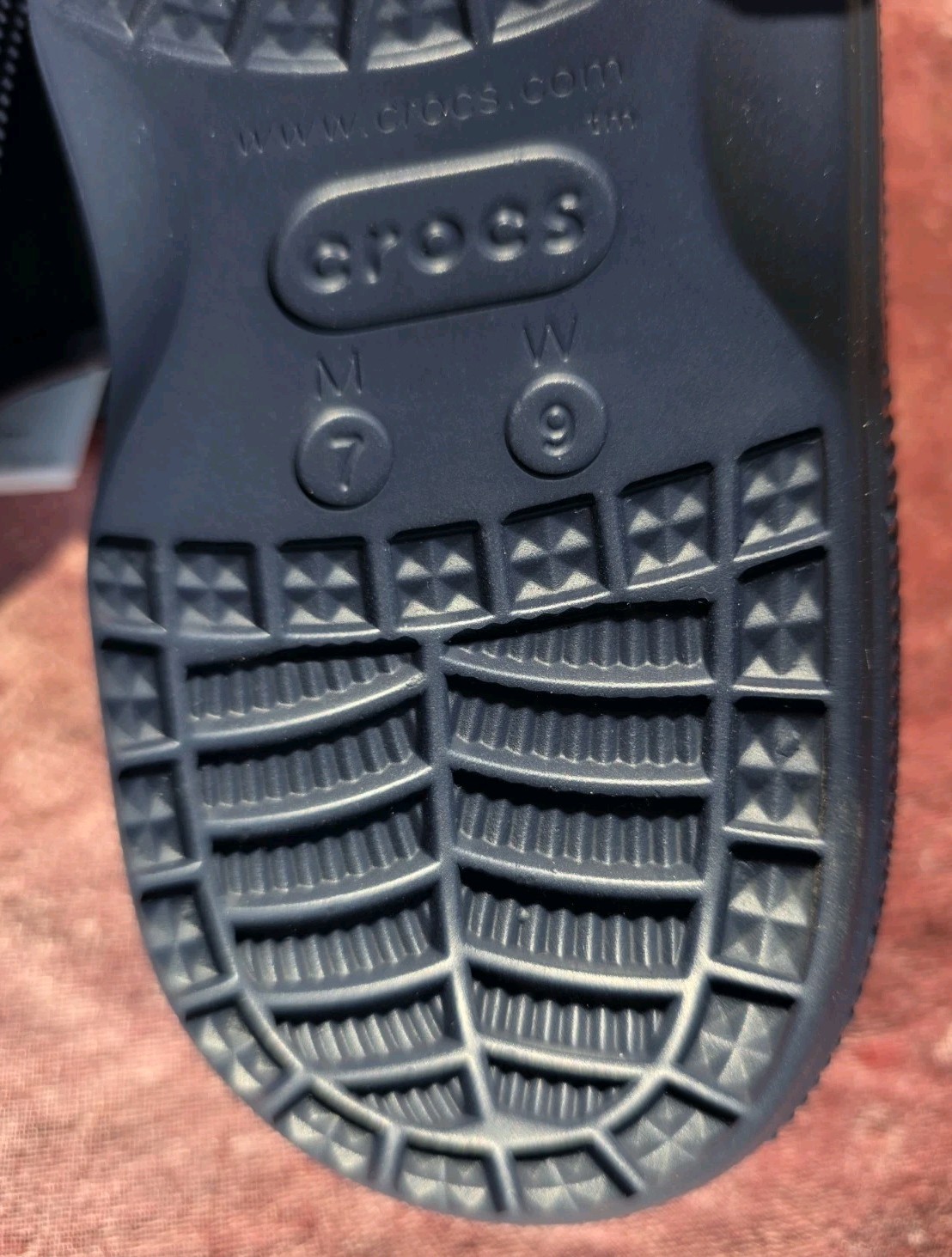 Crocs Iconic Baya Classic Sandals in Dark Navy M7/W9 NWT Original Packing (B-68)