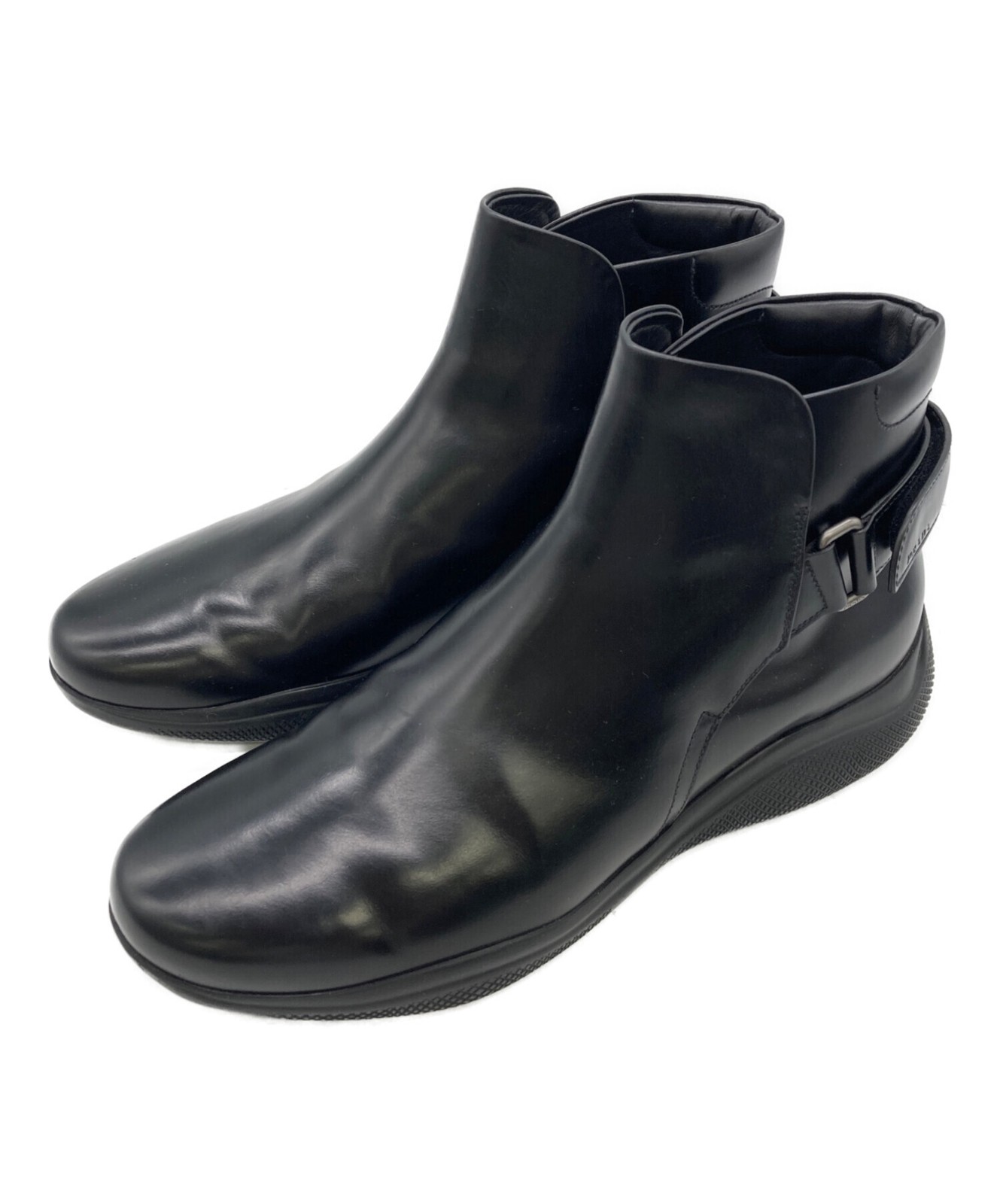 Prada Side Belt Boots BG303