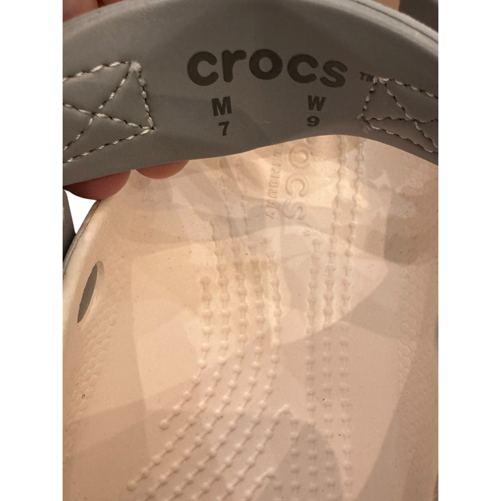 Salehe Bembury x Crocs Pollex Clog Stratus W9 M7 w/ Extra Straps