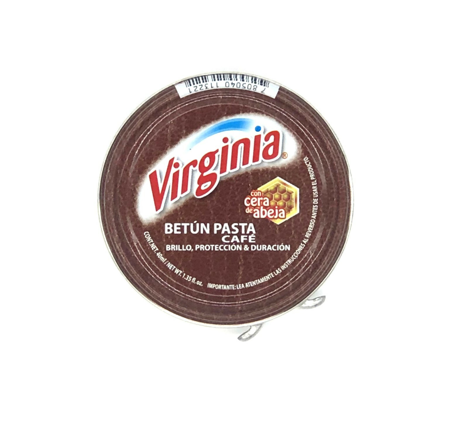 Blown Shoe Polish Paste, Base on Vegetable & Bees Wax 1.35 oz 00661 &