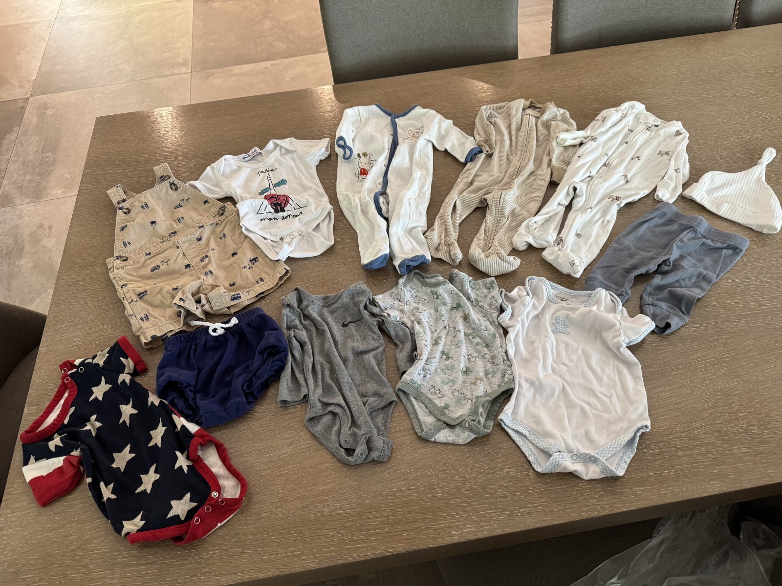 Baby Boy Clothes Lot 12 Pieces lot size 6m