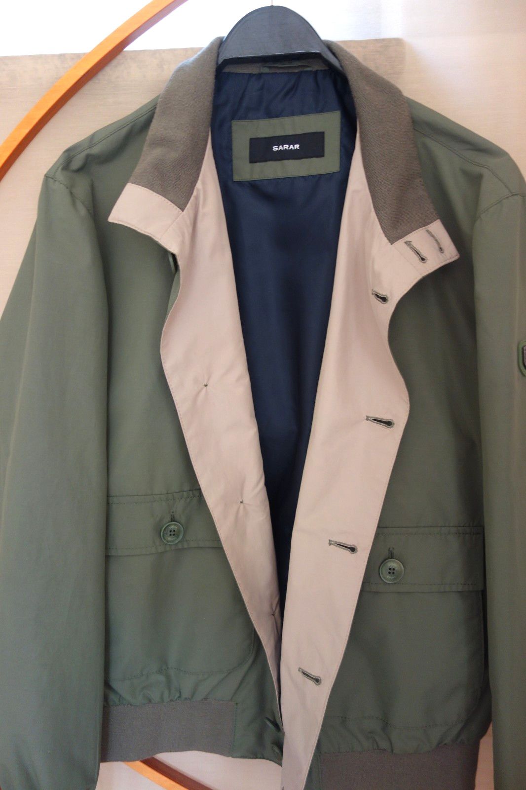 high quality _ classic vintage SARAR jacket blouson men jacket windbreaker 52 TOP