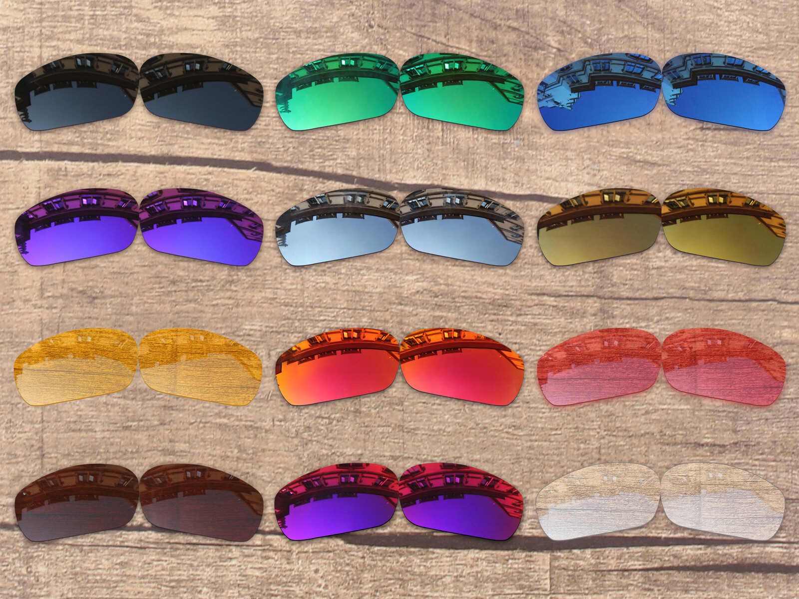 Vonxyz Polarized Replacement Lenses for-Oakley Si Ballistic Shocktube OO9329-Opt
