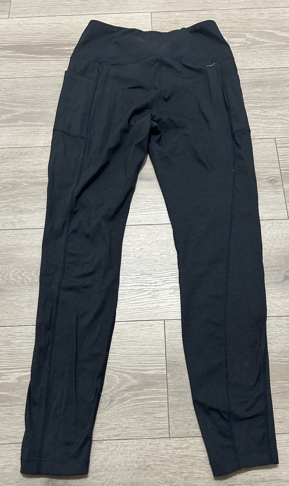 Mondetta Women’s Black Performance Luxury High Waisted Leggings w/ Pockets Med.