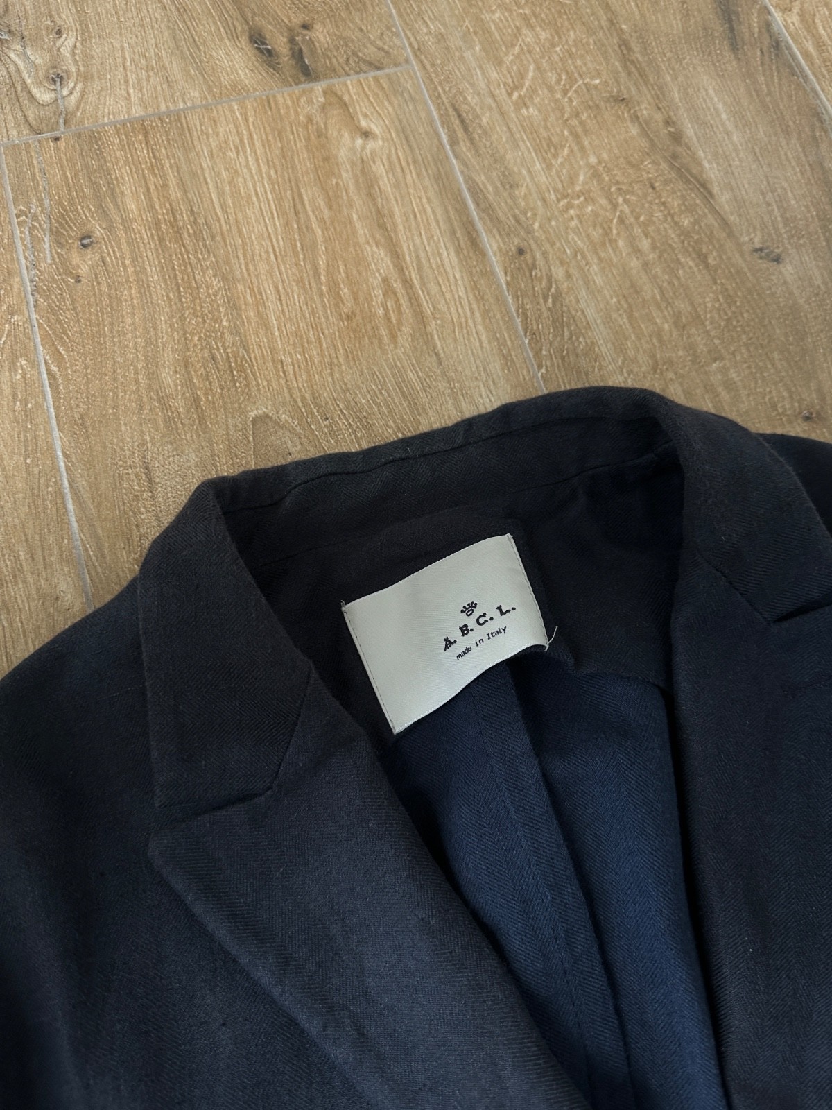A.B.C.L. men’s Made in Italy cotton blazer jacket Size: XL