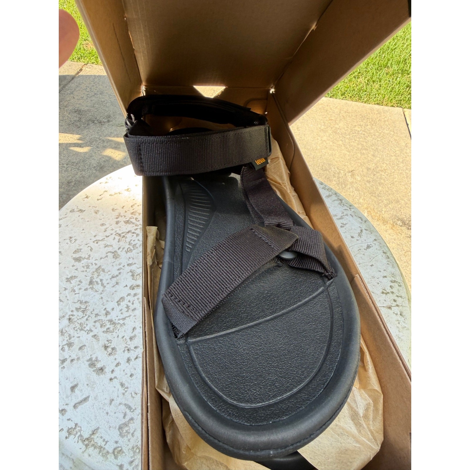 Teva Hurricane XLT2 Black Sport Sandals Men’s Size 12