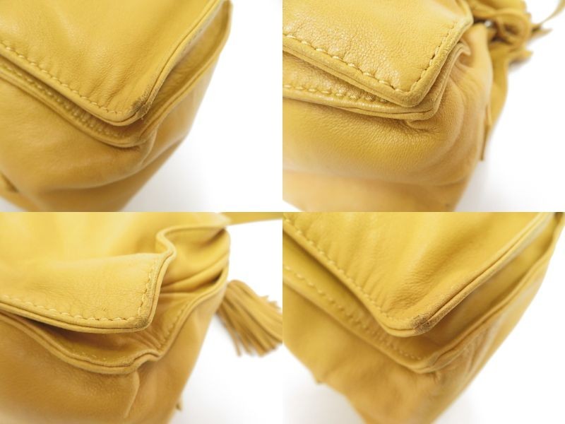 Authentic LOEWE Anagram Flamenco Lambskin Nappa Leather Shoulder Bag S#53565