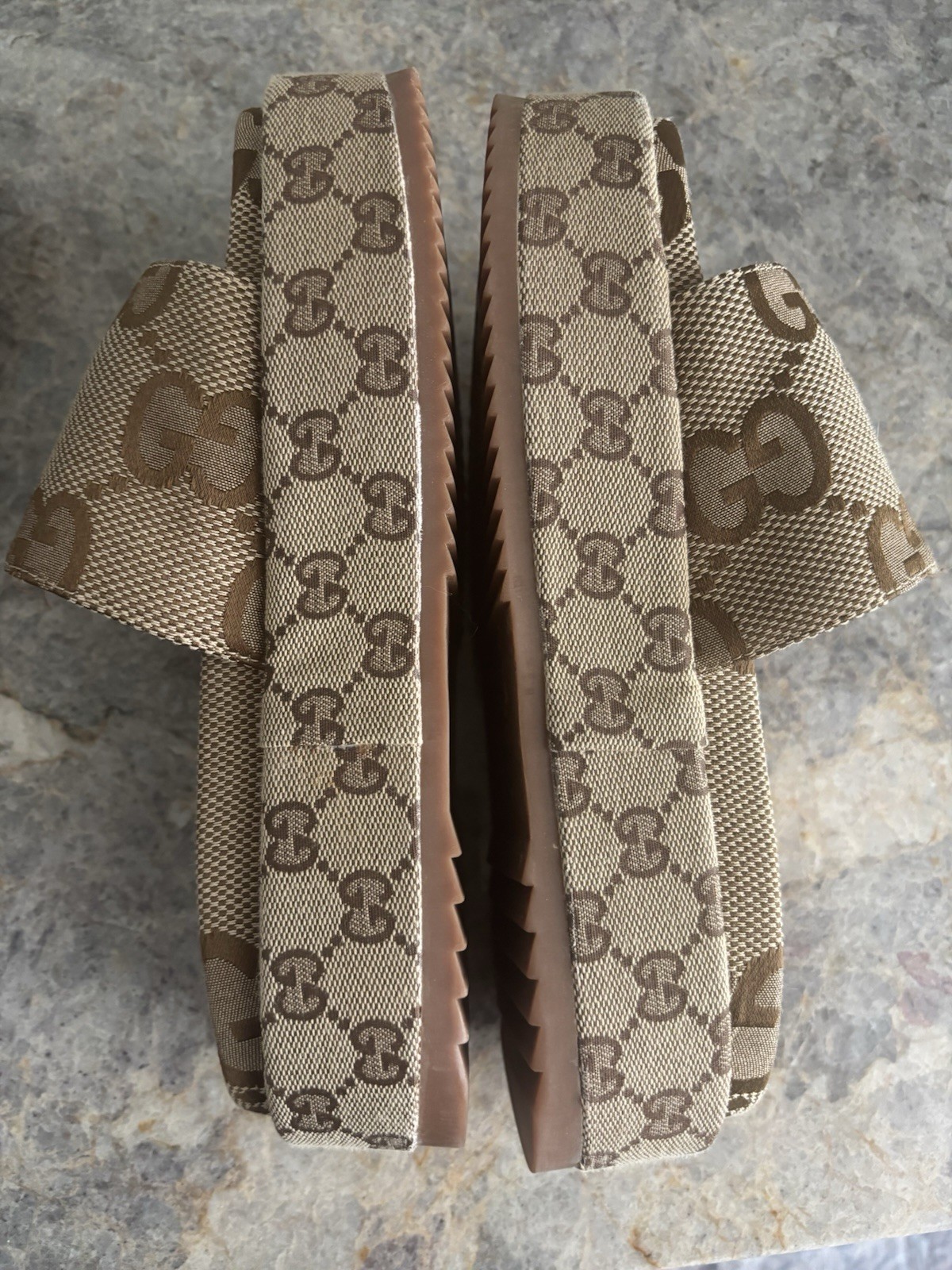 Gucci Platform Slide Sandals 39