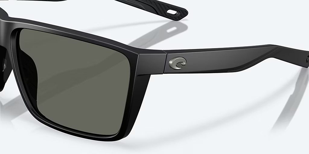 Costa Del Mar Sunglasses RINCON II Matte Black / Gray Polarized Glass 580G Lens