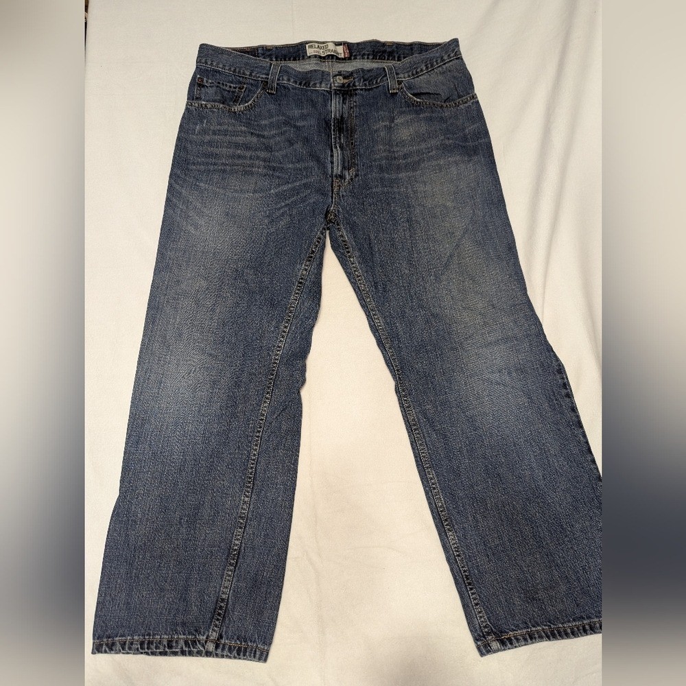 Y2K Levi’s 559 Relaxed Straight Leg Medium Wash Mens Jeans Size 42