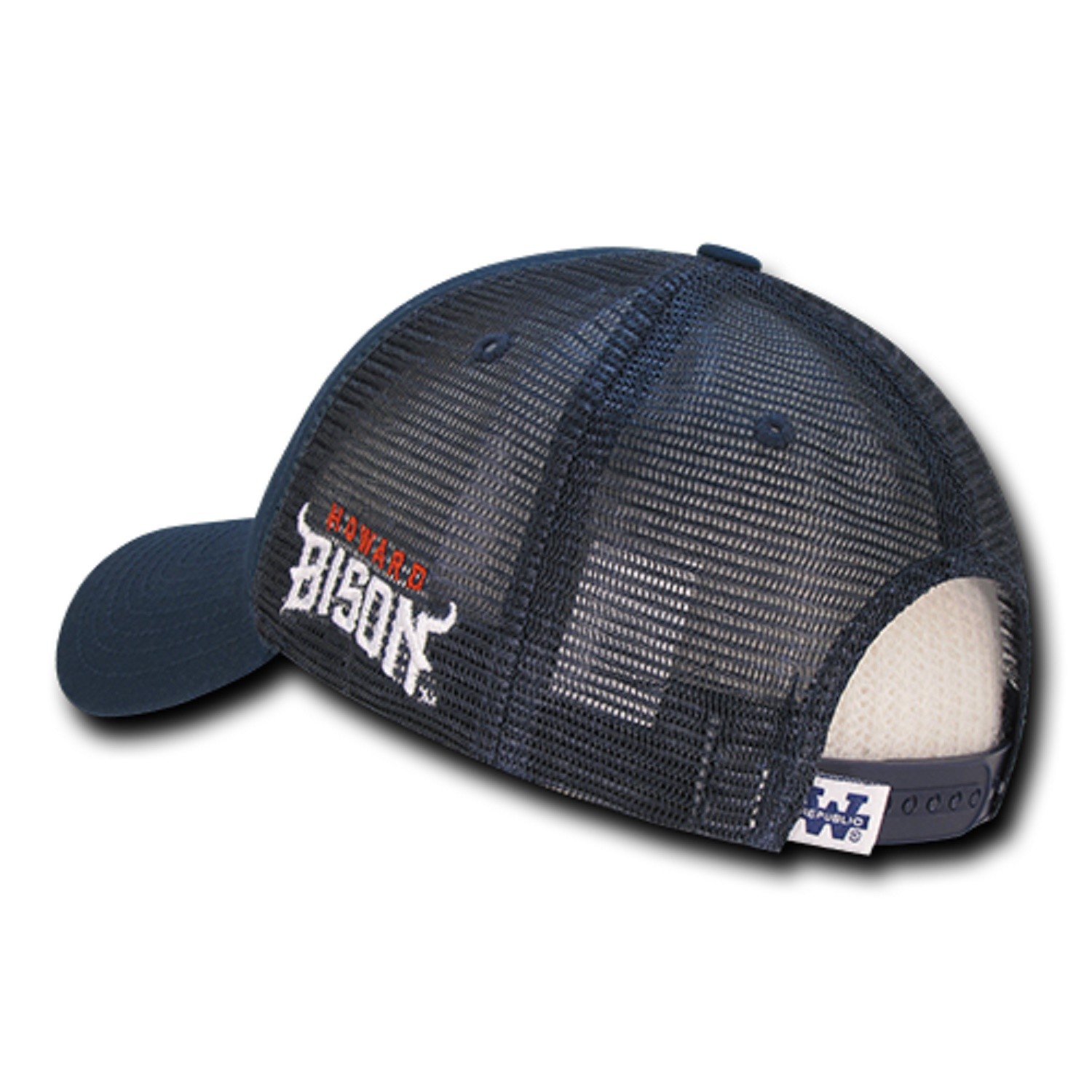 Howard University Bison HU Structured Trucker Mesh Baseball Snapback Cap Hat