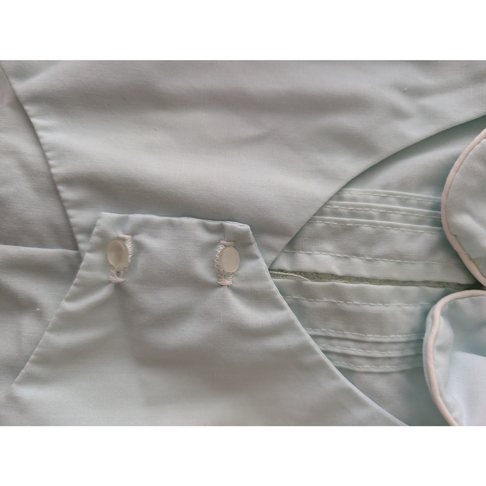 Vintage Alexis Baby Boy Jumpsuit One-piece Romper Christening Outfit 6-9 Months